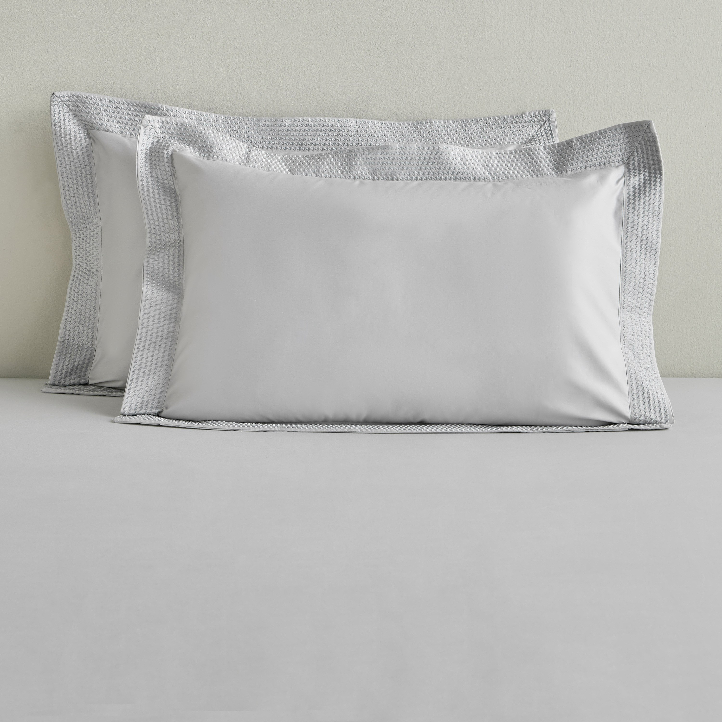 Sydney Egyptian Cotton 600 Thread Count 2-Piece Pillowcase Set - 50x75 cm-household-bedding-sheetsandpillowcases-pillowcases-image-1