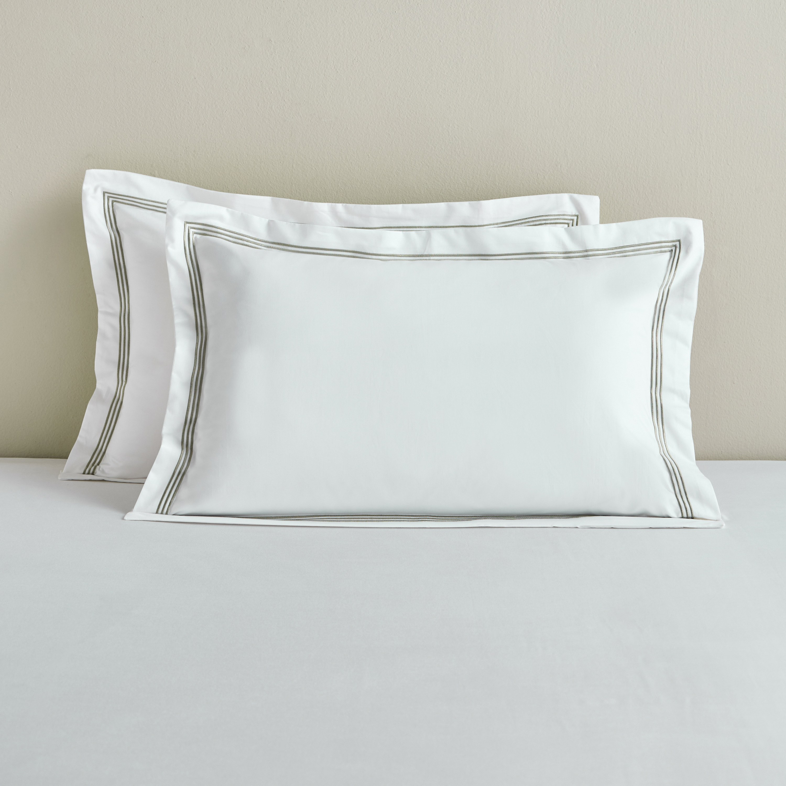 Verona Egyptian Cotton 600 Thread Count 2-Piece Pillowcase Set - 50x75 cm-household-bedding-sheetsandpillowcases-pillowcases-image-1