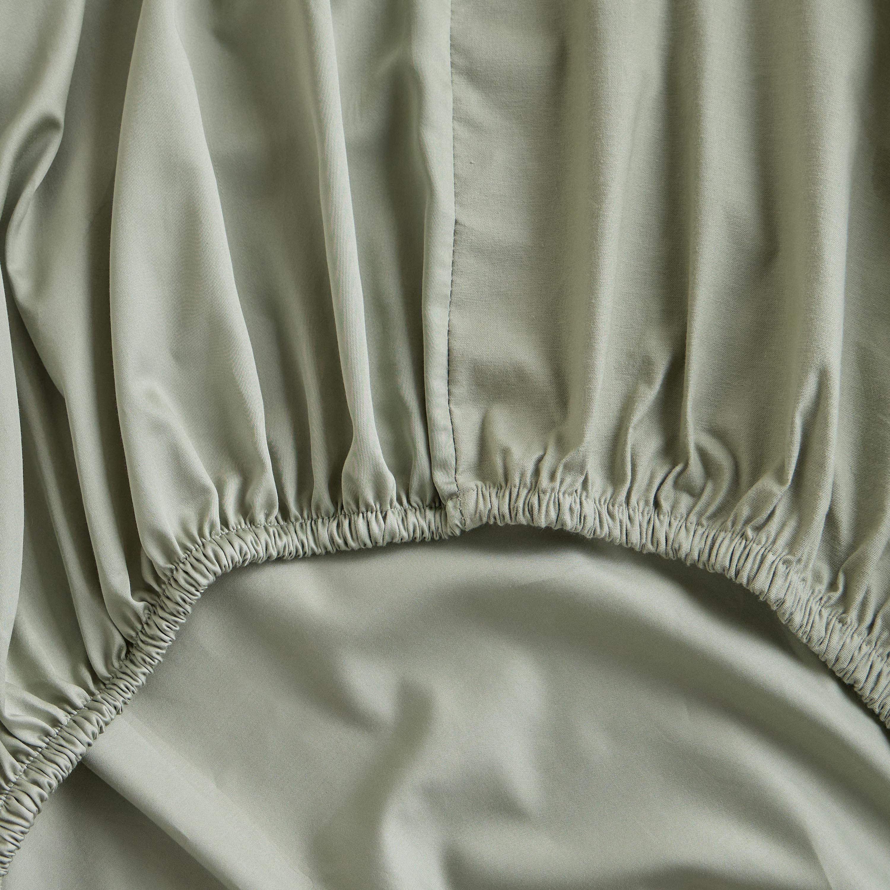 Verona Egyptian Cotton 600 Thread Count King Fitted Sheet - 180x205 cm-household-bedding-sheetsandpillowcases-fittedsheets-image-2