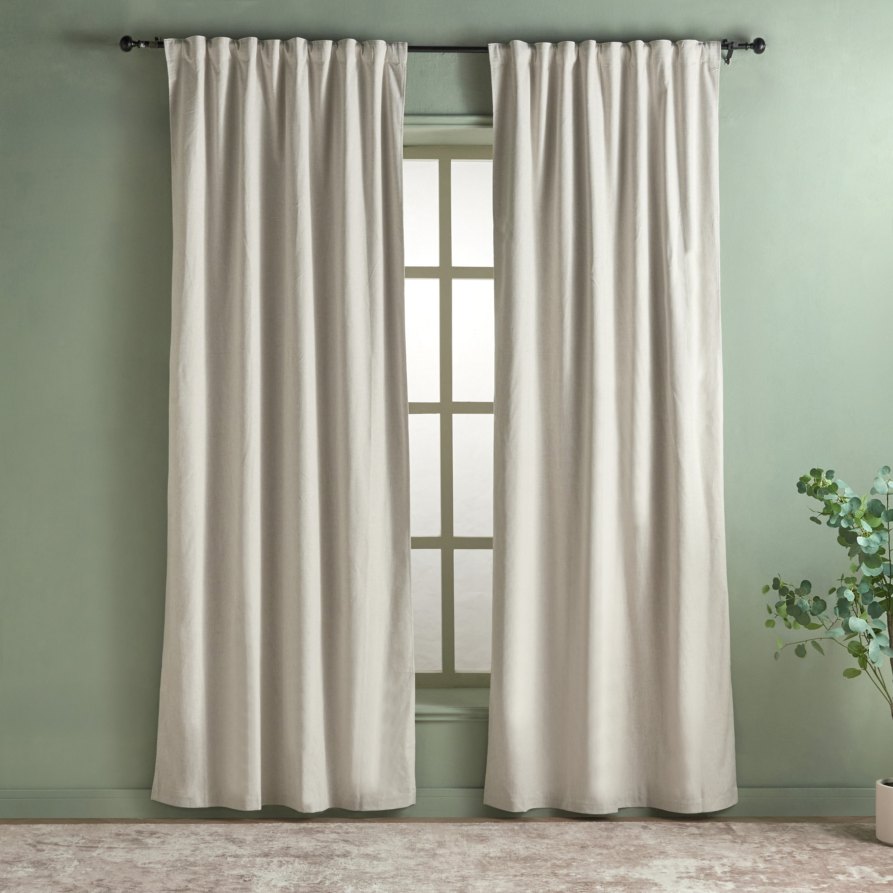 Nox 2-Piece Blackout Curtain Set - 270x300 cm-household-windows-curtains-image-1