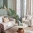 طقم ستائر تعتيم قطعتين - نوكس - 270x300 سم-household-windows-curtains-image-1