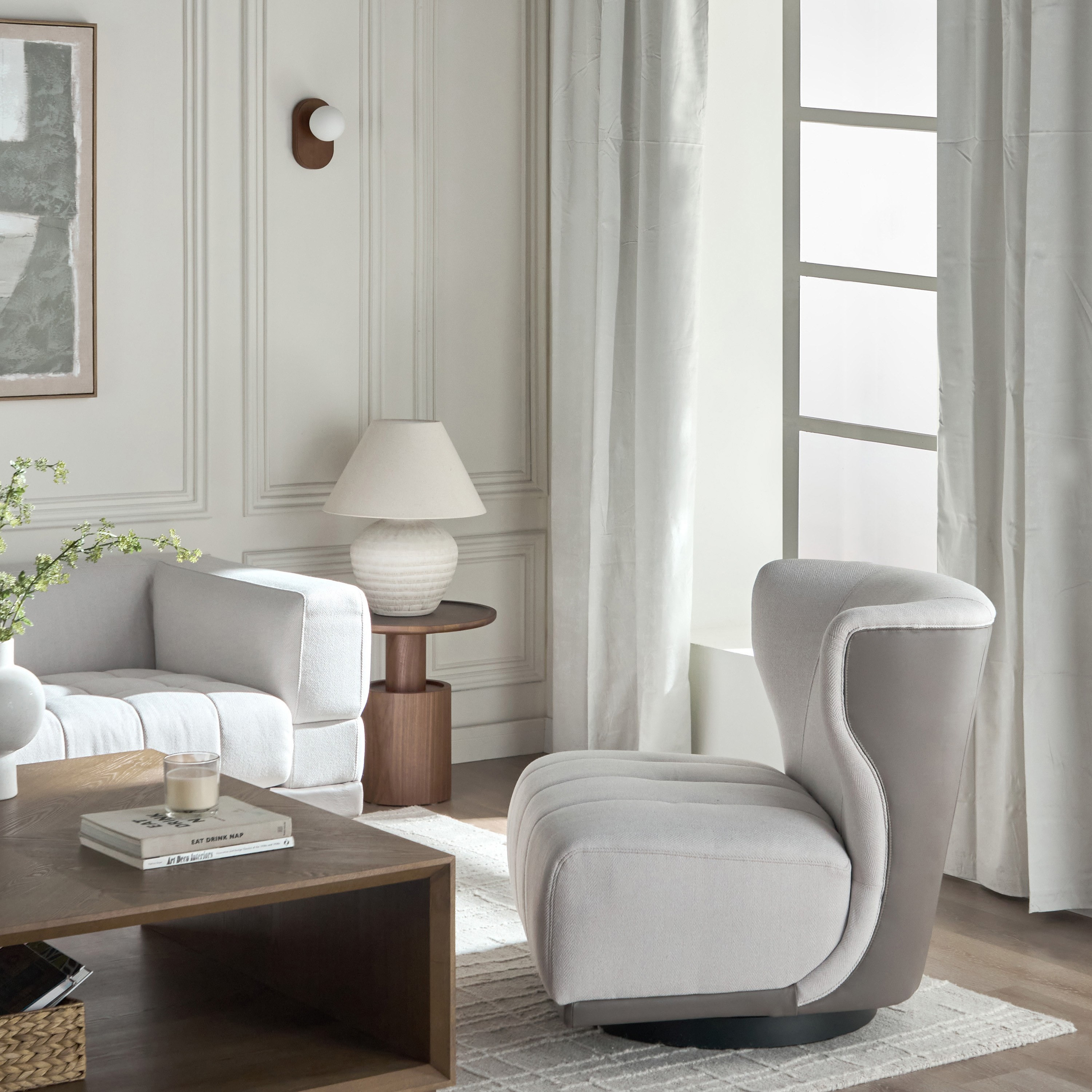 Fleece 2-Piece Blackout Curtain Set - 270x300 cm-household-windows-curtains-image-6