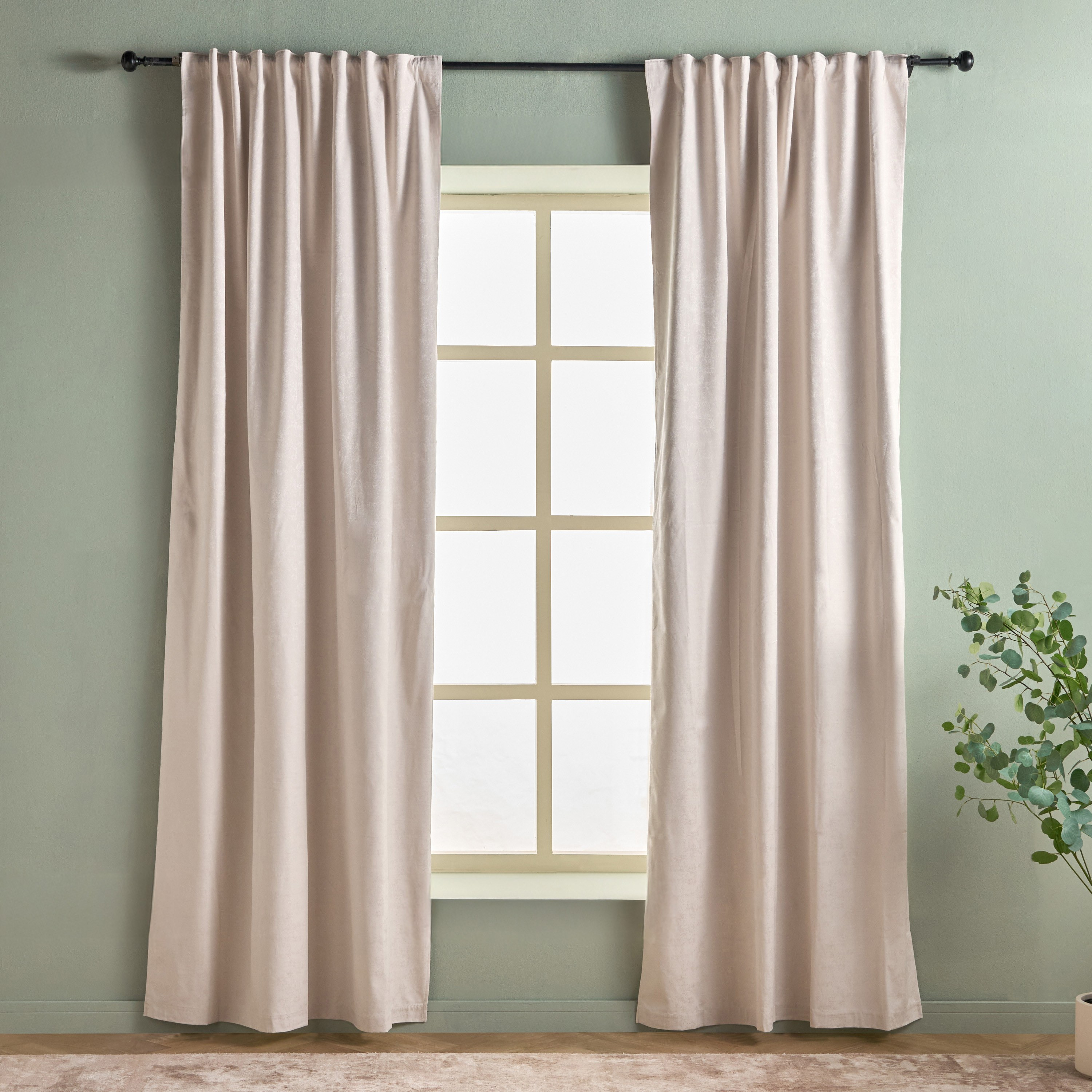 ستارة تعتيم - جارنيت - 270x300 سم-household-windows-curtains-image-1