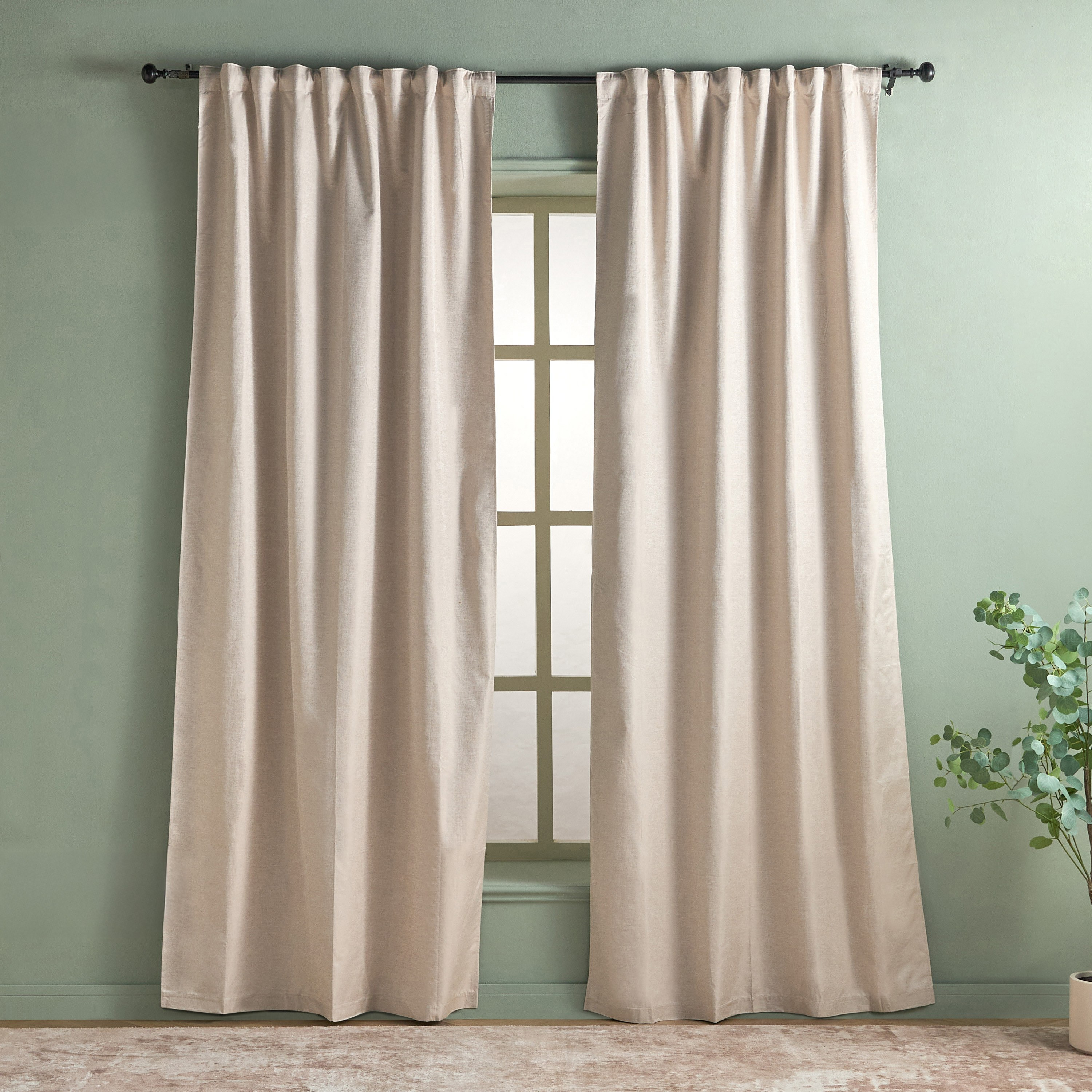 Serenade 2-Piece Blackout Curtain Set - 270x300 cm-household-windows-curtains-image-1