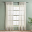 طقم ستائر شفافة قطعتين - ميستي - 270x300 سم-household-windows-curtains-image-5
