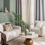 طقم ستائر شفافة قطعتين - ميستي - 270x300 سم-household-windows-curtains-image-1
