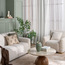طقم ستائر شفافة قطعتين - هالو - 270x300 سم-household-windows-curtains-image-1