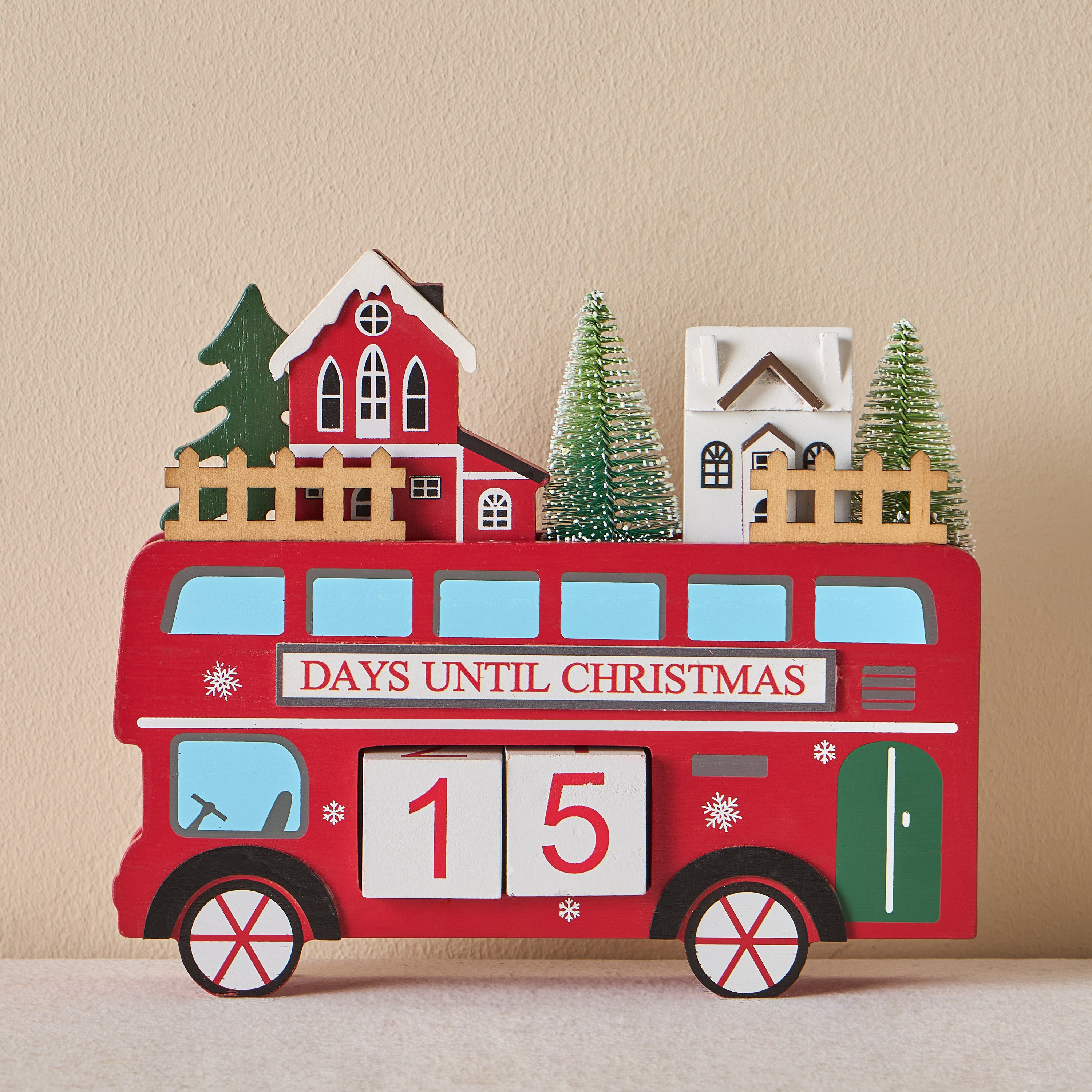 Shop Bus Countdown Calendar - 5x25 cm Online | Homecentre UAE