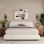 Plush Queen Bed - 160x200 cm-furniture-bedroom-beds-queenbeds-image-9