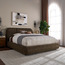 Plush Queen Bed - 160x200 cm-furniture-bedroom-beds-queenbeds-image-1