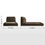 Plush Queen Bed - 160x200 cm-furniture-bedroom-beds-queenbeds-image-7