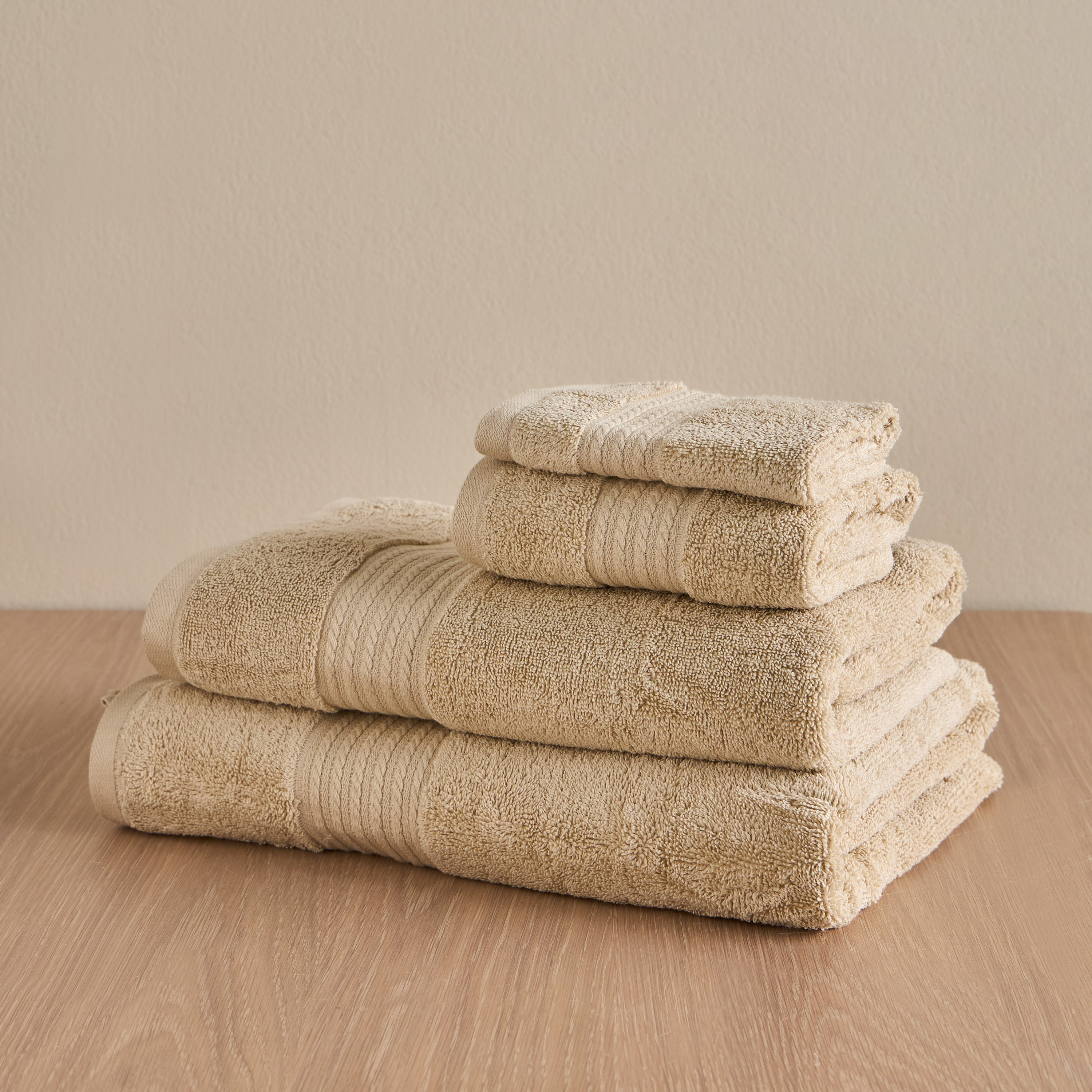 Zoey 2-Piece 500 GSM Cotton Bath Towel Set - 70x140 cm-household-bathandlaundry-bathlinen-towels-image-6