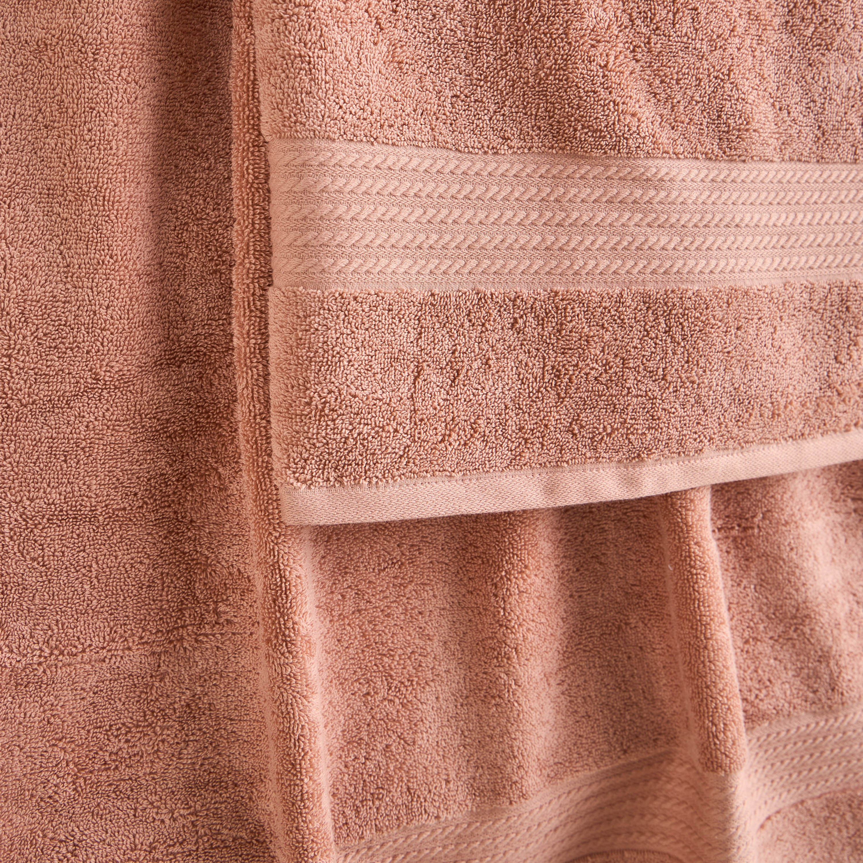 Zoey 2-Piece 500 GSM Cotton Bath Towel Set - 70x140 cm-household-bathandlaundry-bathlinen-towels-image-5