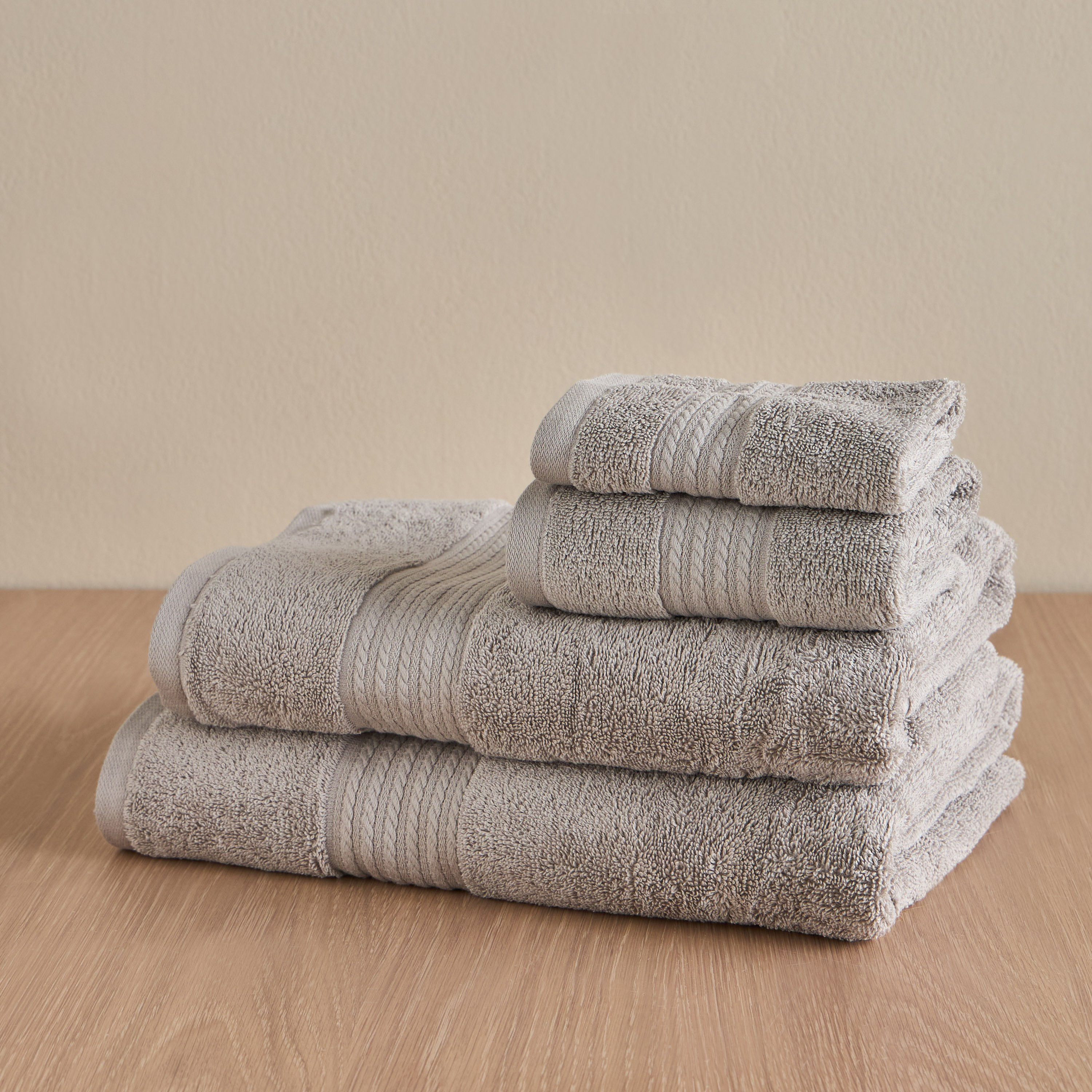Zoey 2-Piece 500 GSM Cotton Bath Towel Set - 70x140 cm-household-bathandlaundry-bathlinen-towels-image-6