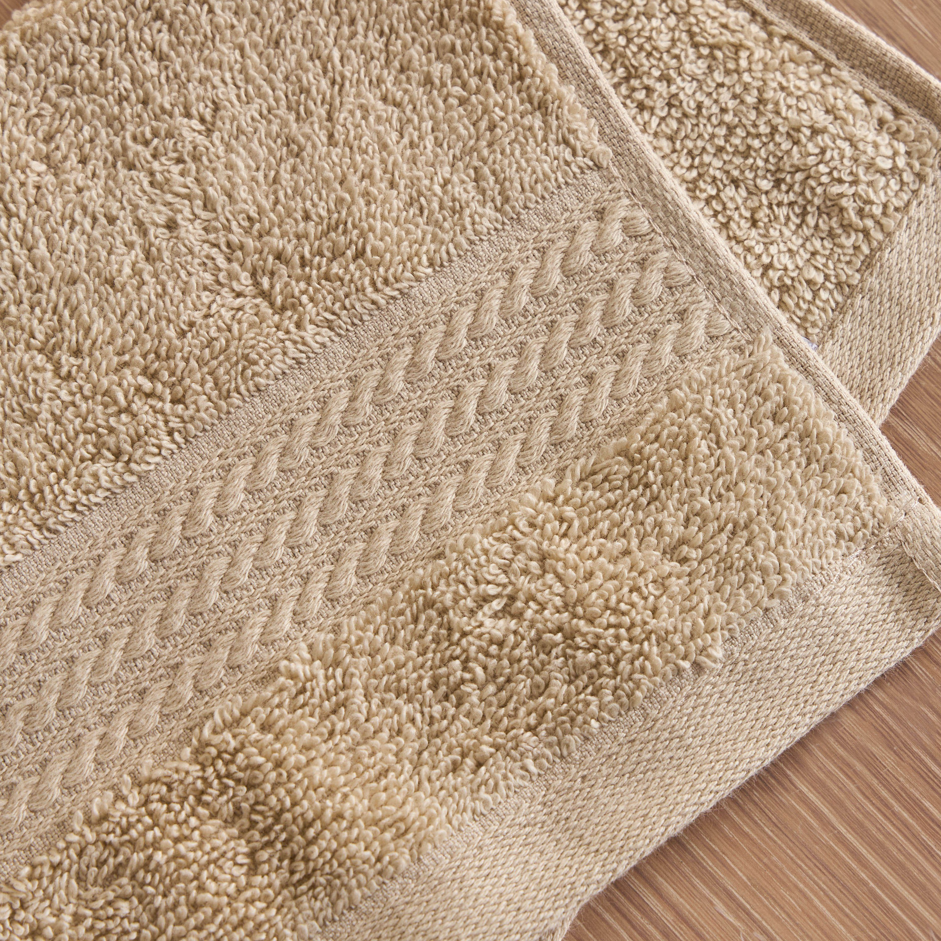 Zoey 6-Piece 500 GSM Advance Cotton Fingertip Towel Set - 33x33 cm-household-bathandlaundry-bathlinen-towels-image-3
