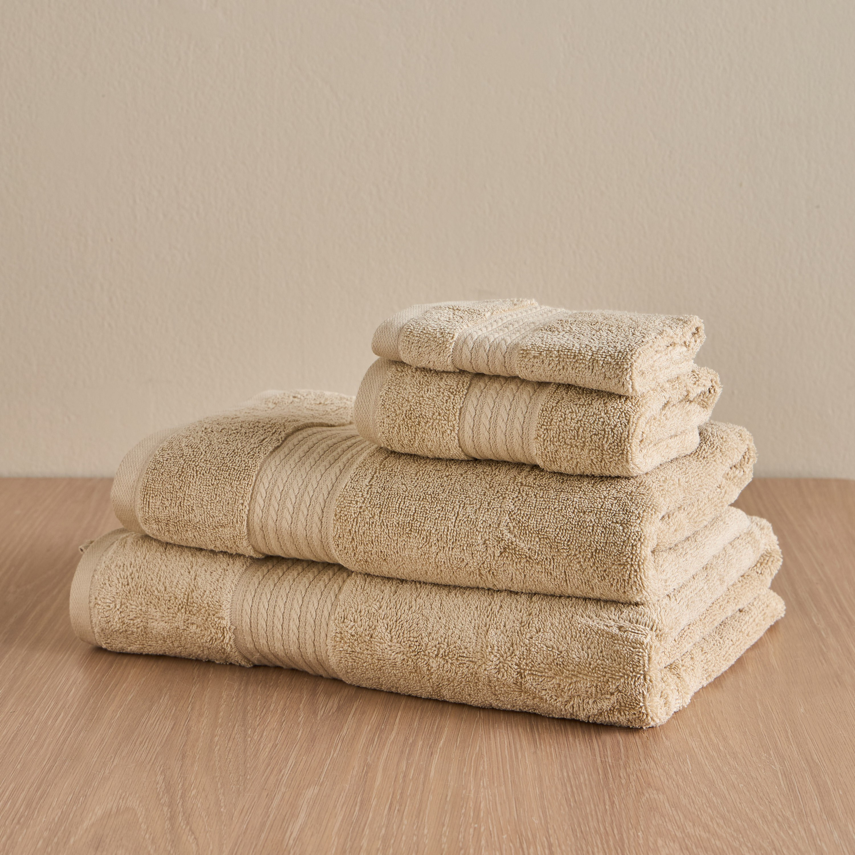 Zoey 6-Piece 500 GSM Advance Cotton Fingertip Towel Set - 33x33 cm-household-bathandlaundry-bathlinen-towels-image-4