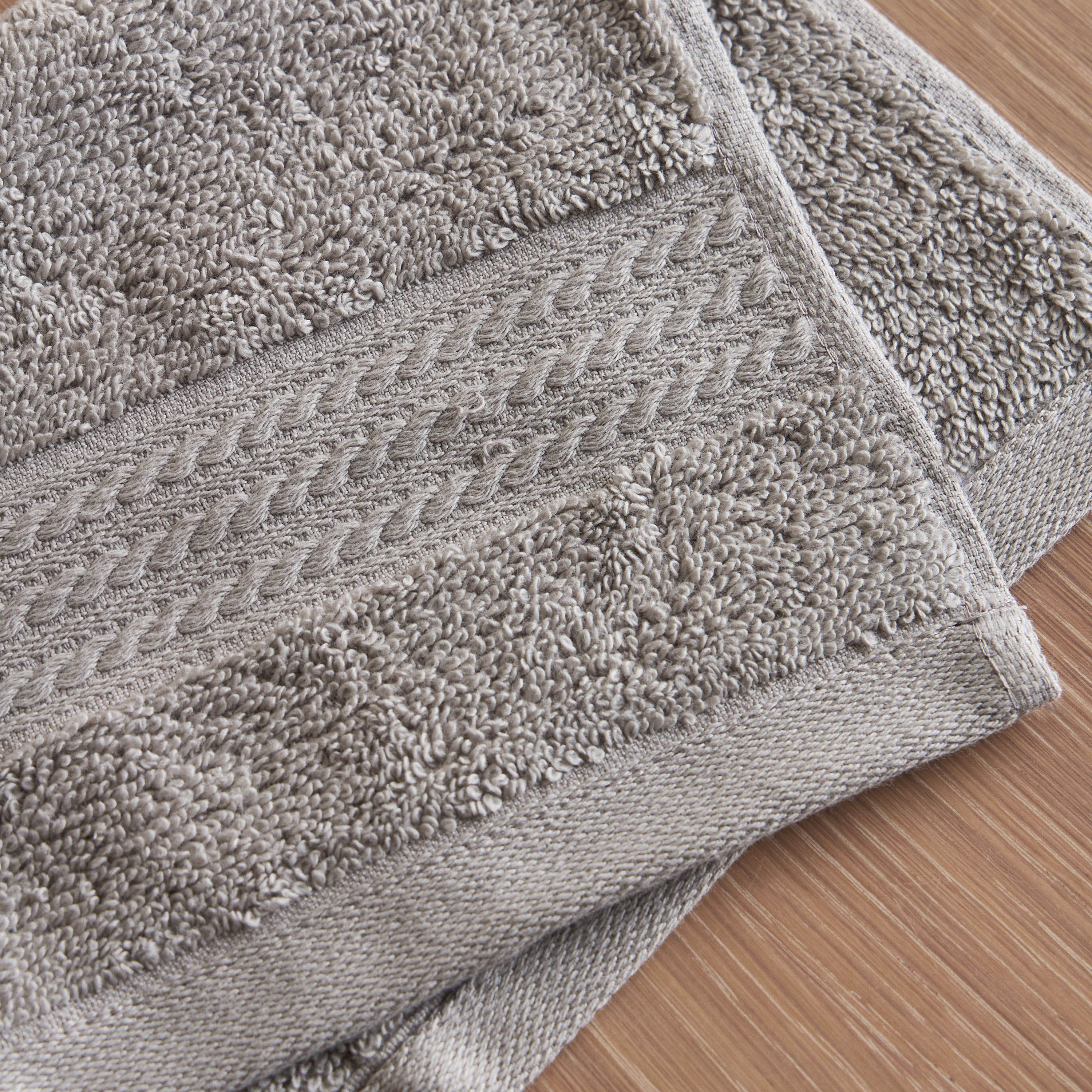 Zoey 6-Piece 500 GSM Advance Cotton Fingertip Towel Set - 33x33 cm-household-bathandlaundry-bathlinen-towels-image-3