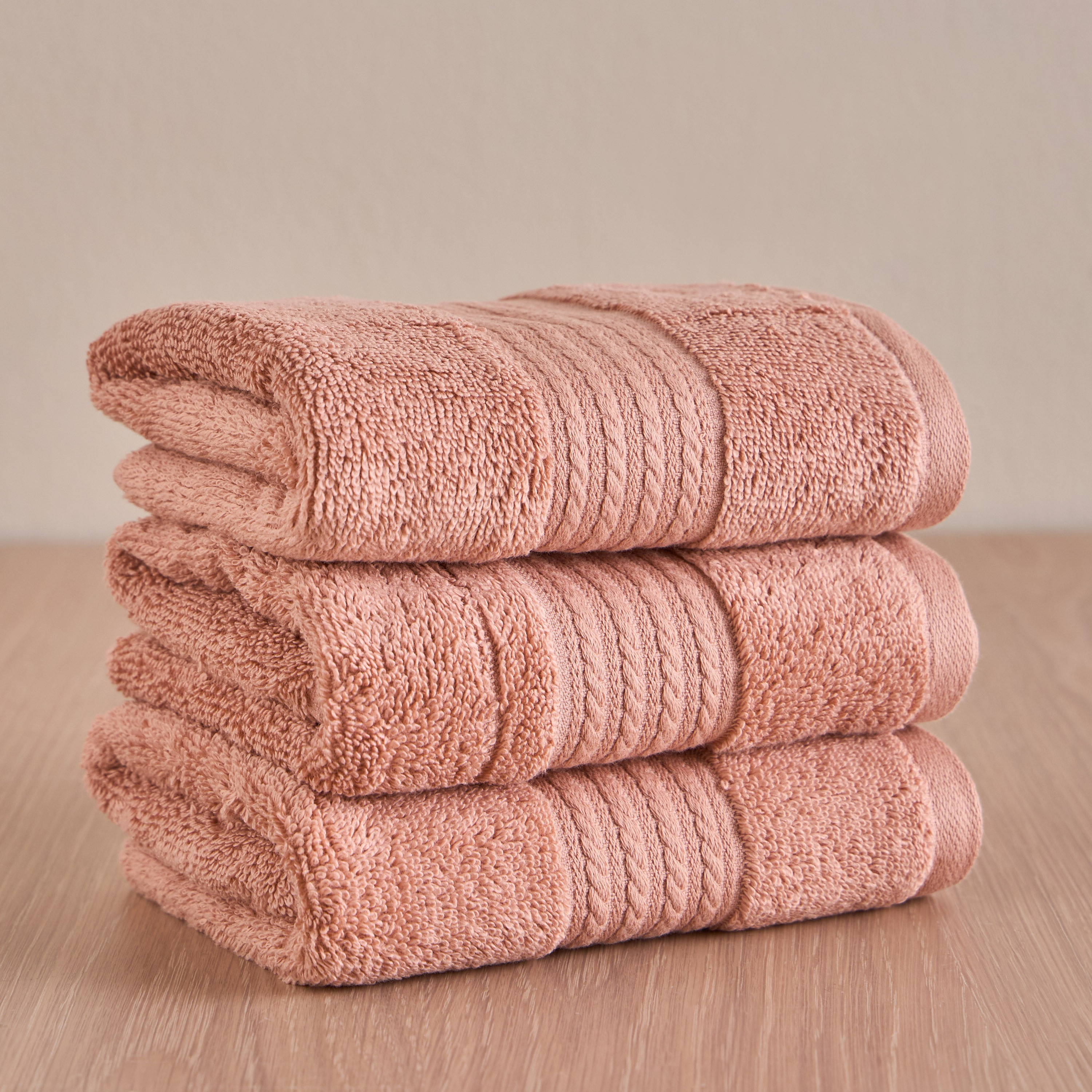 Zoey 3-Piece 500 GSM Advance Cotton Hand Towel Set - 40x70 cm-household-bathandlaundry-bathlinen-towels-image-1