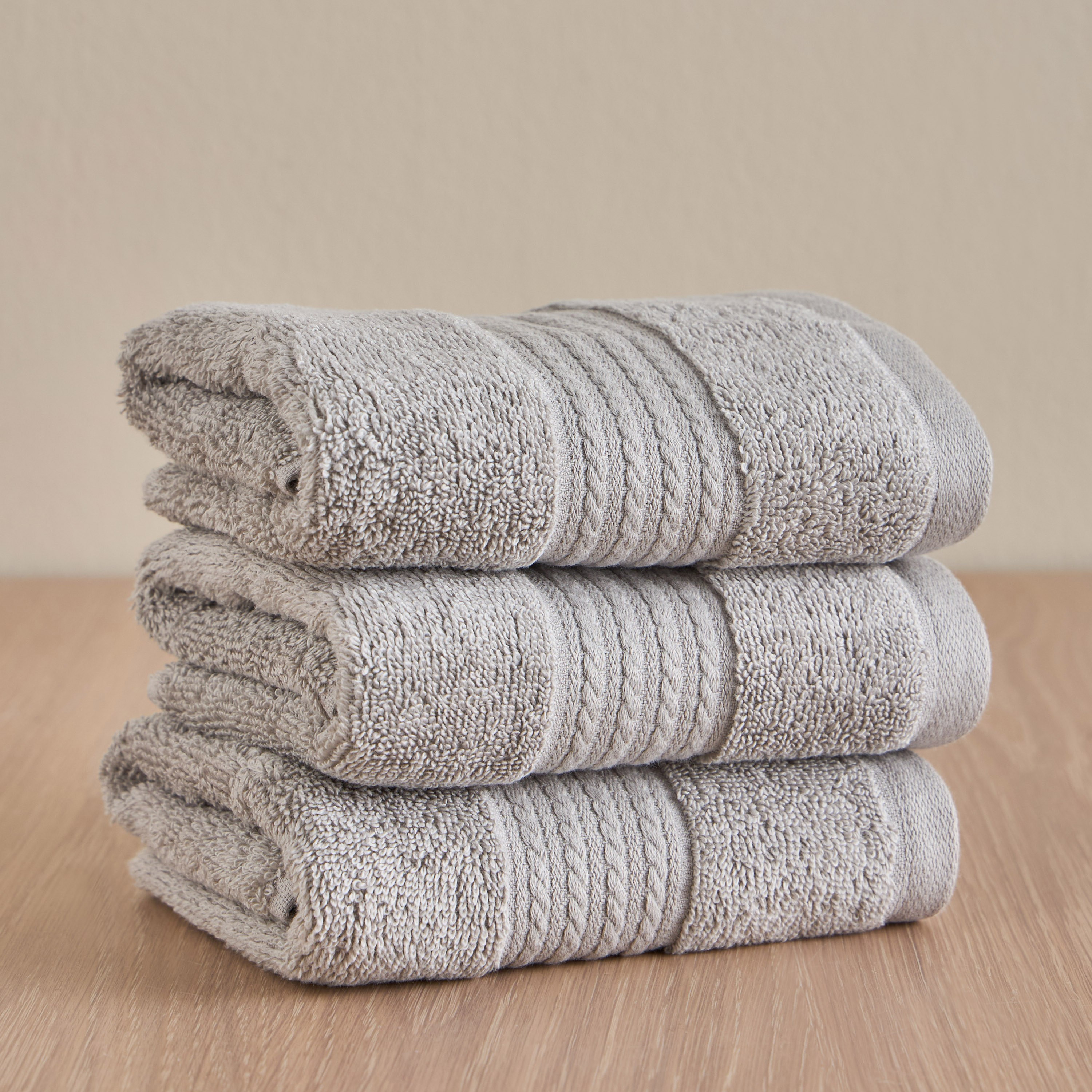 Zoey 3-Piece 500 GSM Advance Cotton Hand Towel Set - 40x70 cm-household-bathandlaundry-bathlinen-towels-image-1