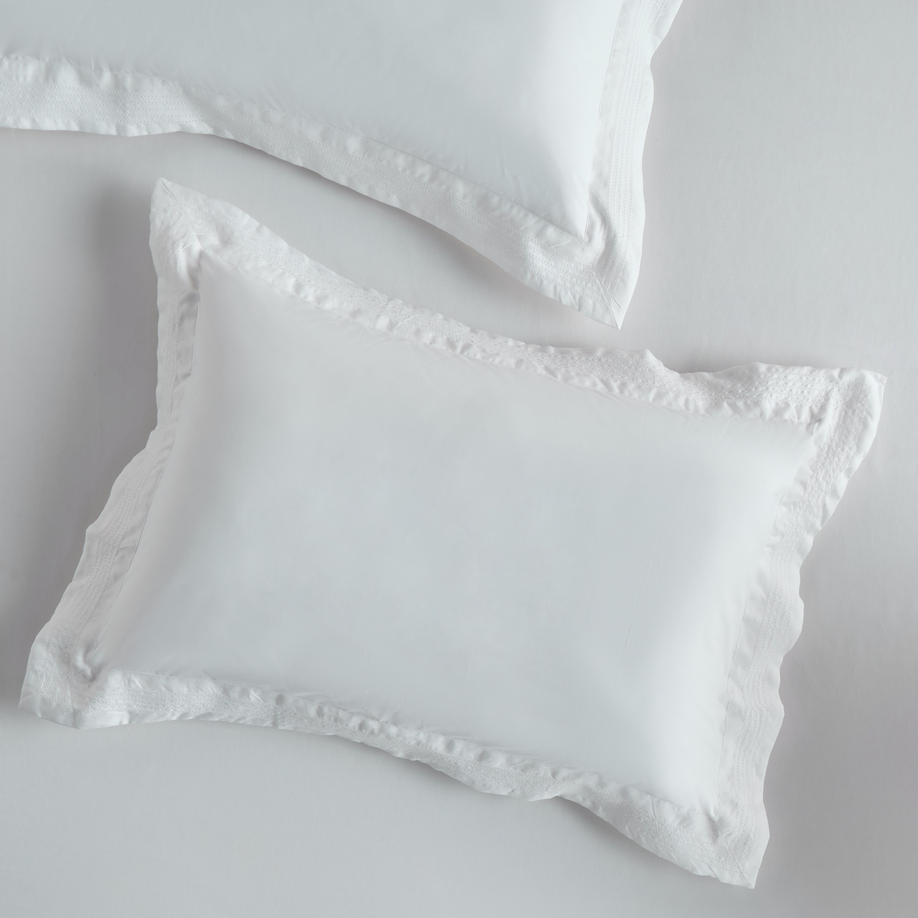 طقم أغطية وسائد قطعتين قطن مصري بعدد خيوط 400 - فيلير - 50x75 سم-household-bedding-sheetsandpillowcases-pillowcases-image-2