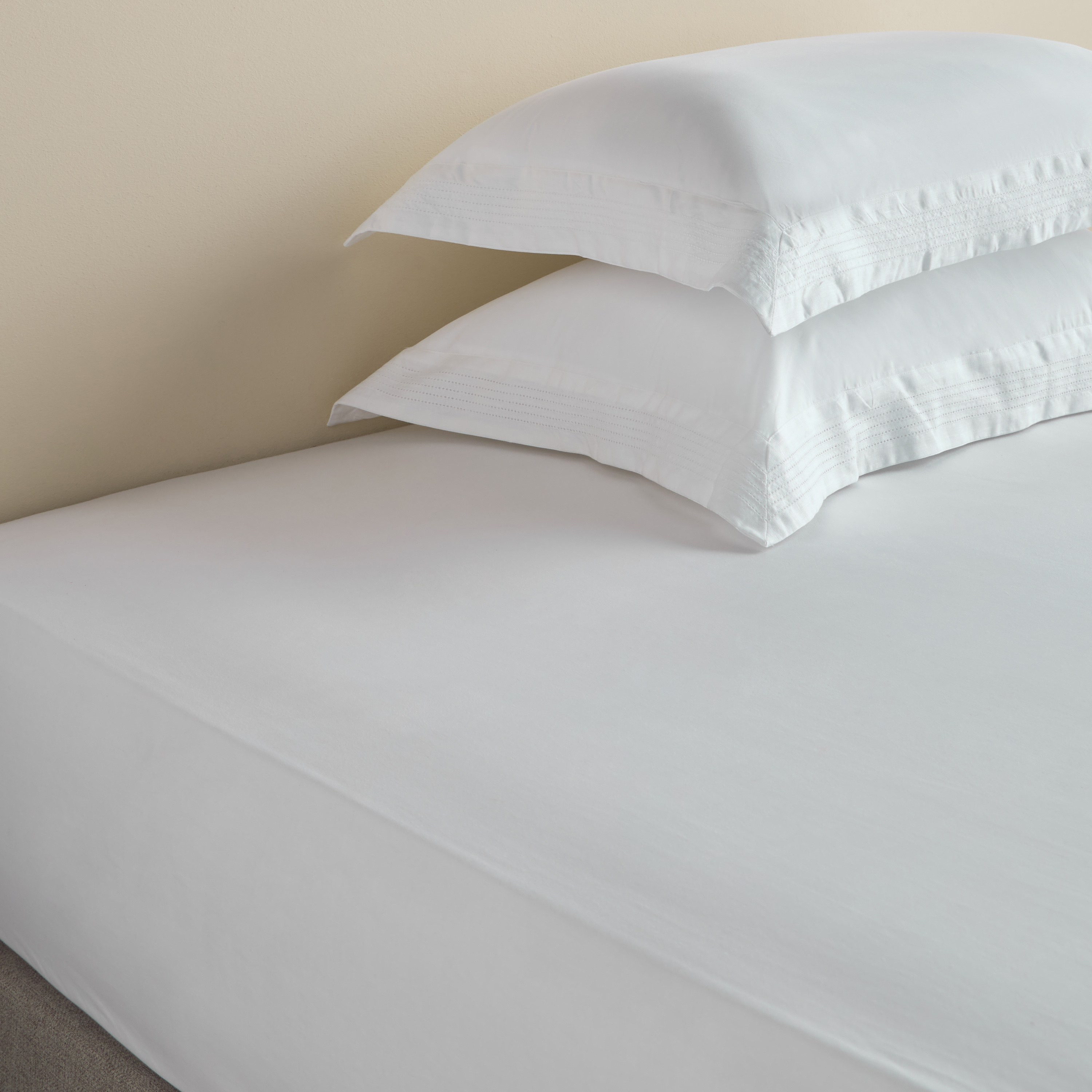 طقم أغطية وسائد قطعتين قطن مصري بعدد خيوط 400 - فيلير - 50x75 سم-household-bedding-sheetsandpillowcases-pillowcases-image-4