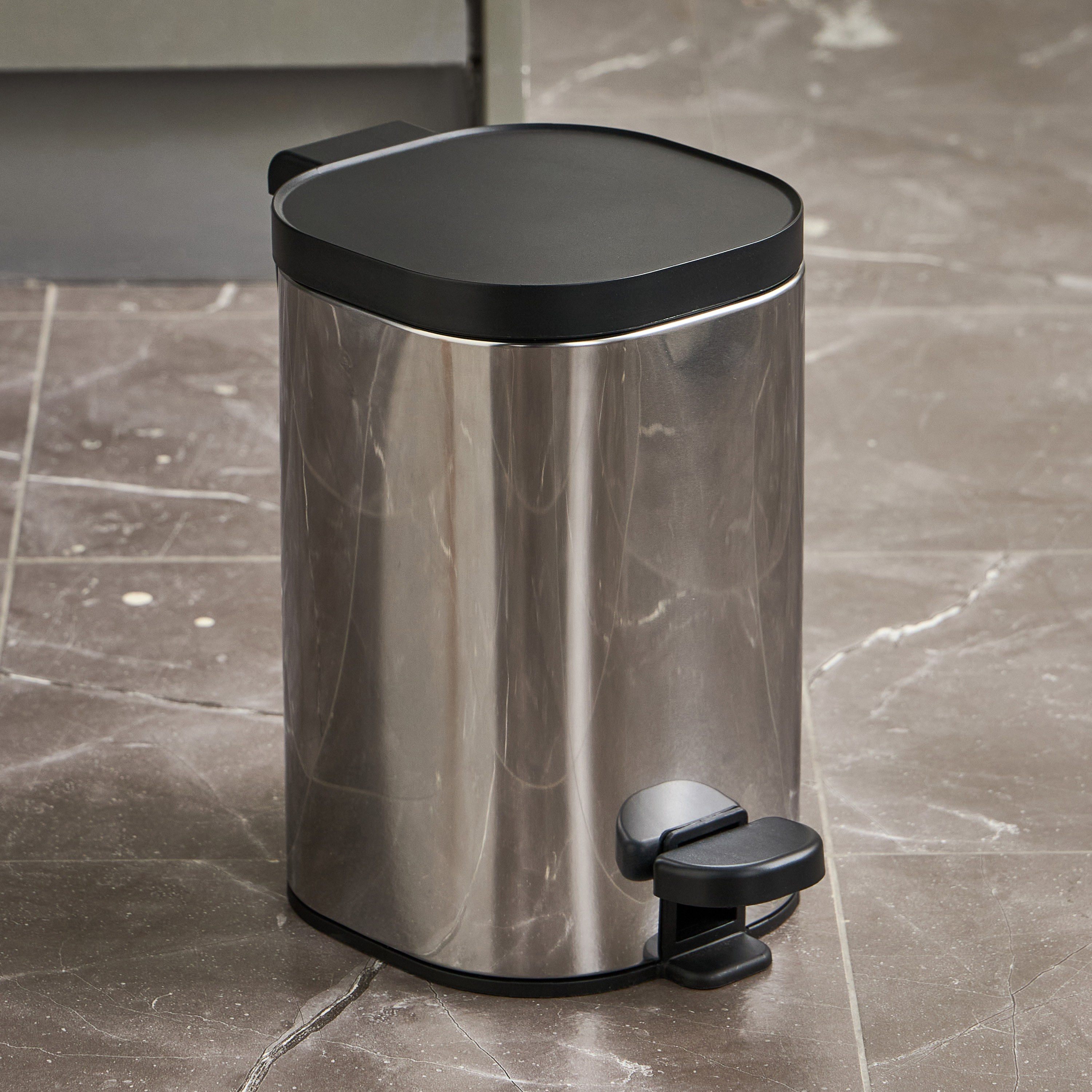 Ricco Step Waste Bin - 3 L-household-bathandlaundry-wastebinsandaccessories-image-1