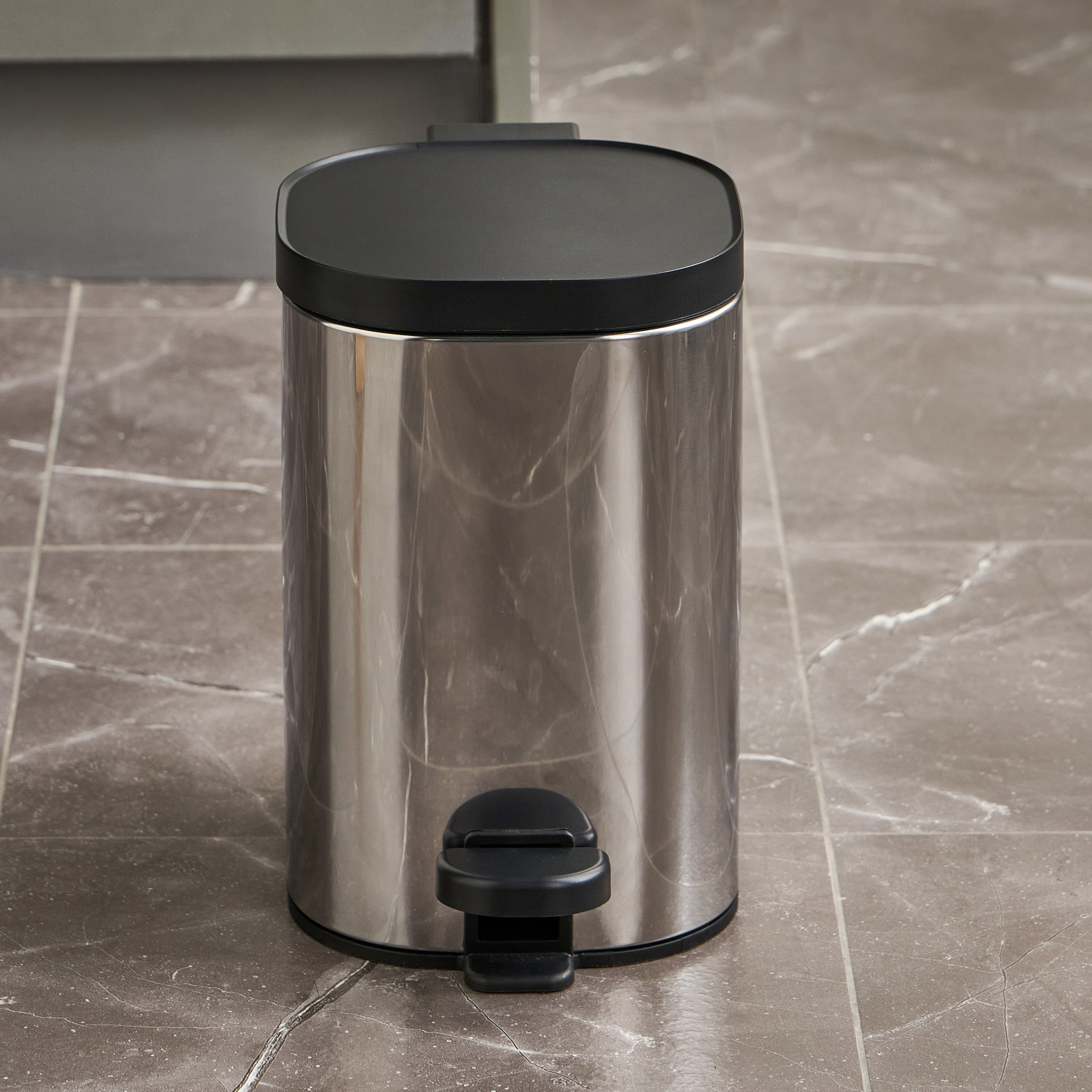 Ricco Step Waste Bin - 3 L-household-bathandlaundry-wastebinsandaccessories-image-2