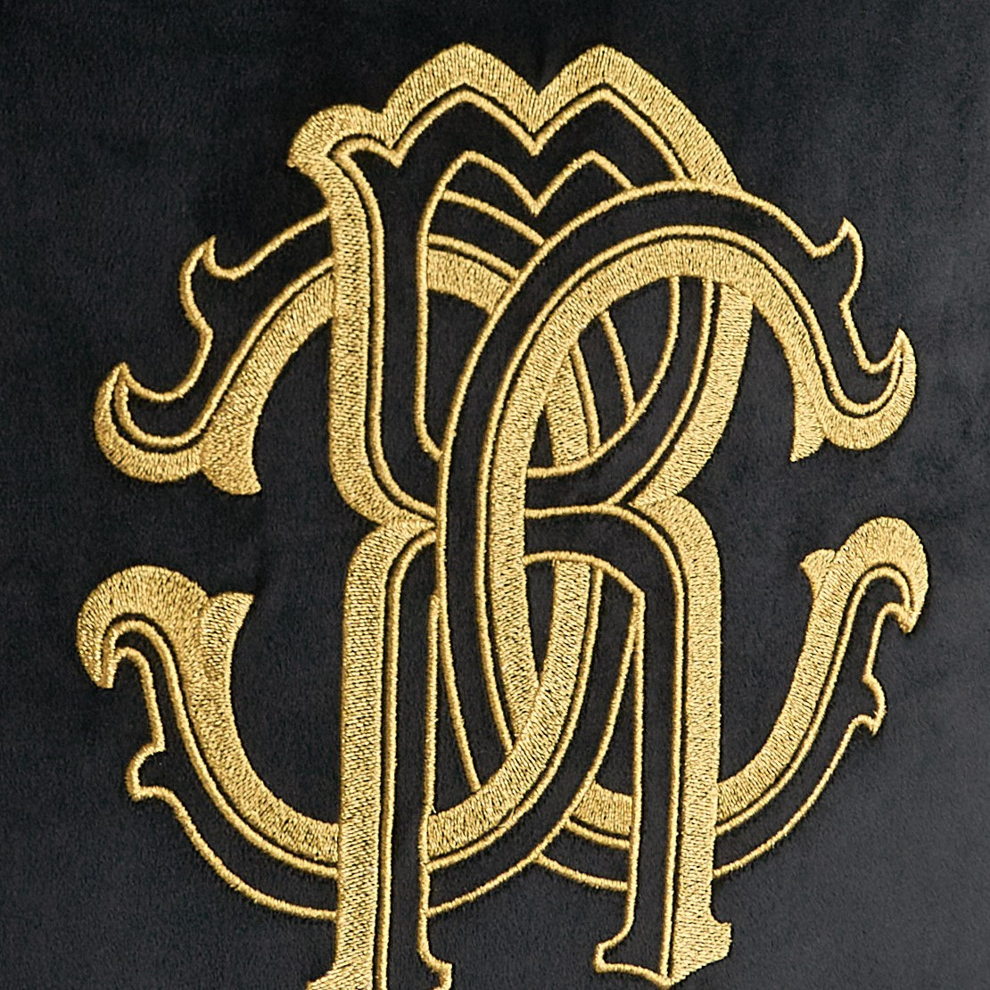 Roberto Cavalli Embroidered Cushion Cover - 50x50 cm-household-cushionsandthrows-cushioncovers-image-2