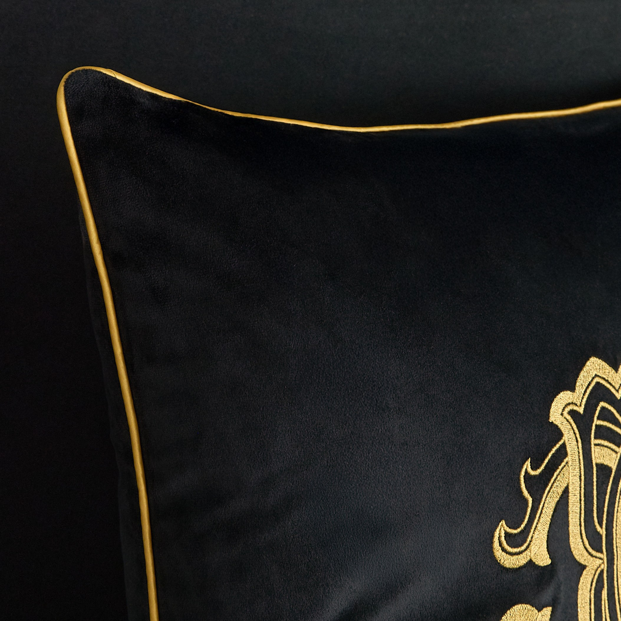 Roberto Cavalli Embroidered Cushion Cover - 50x50 cm-household-cushionsandthrows-cushioncovers-image-3