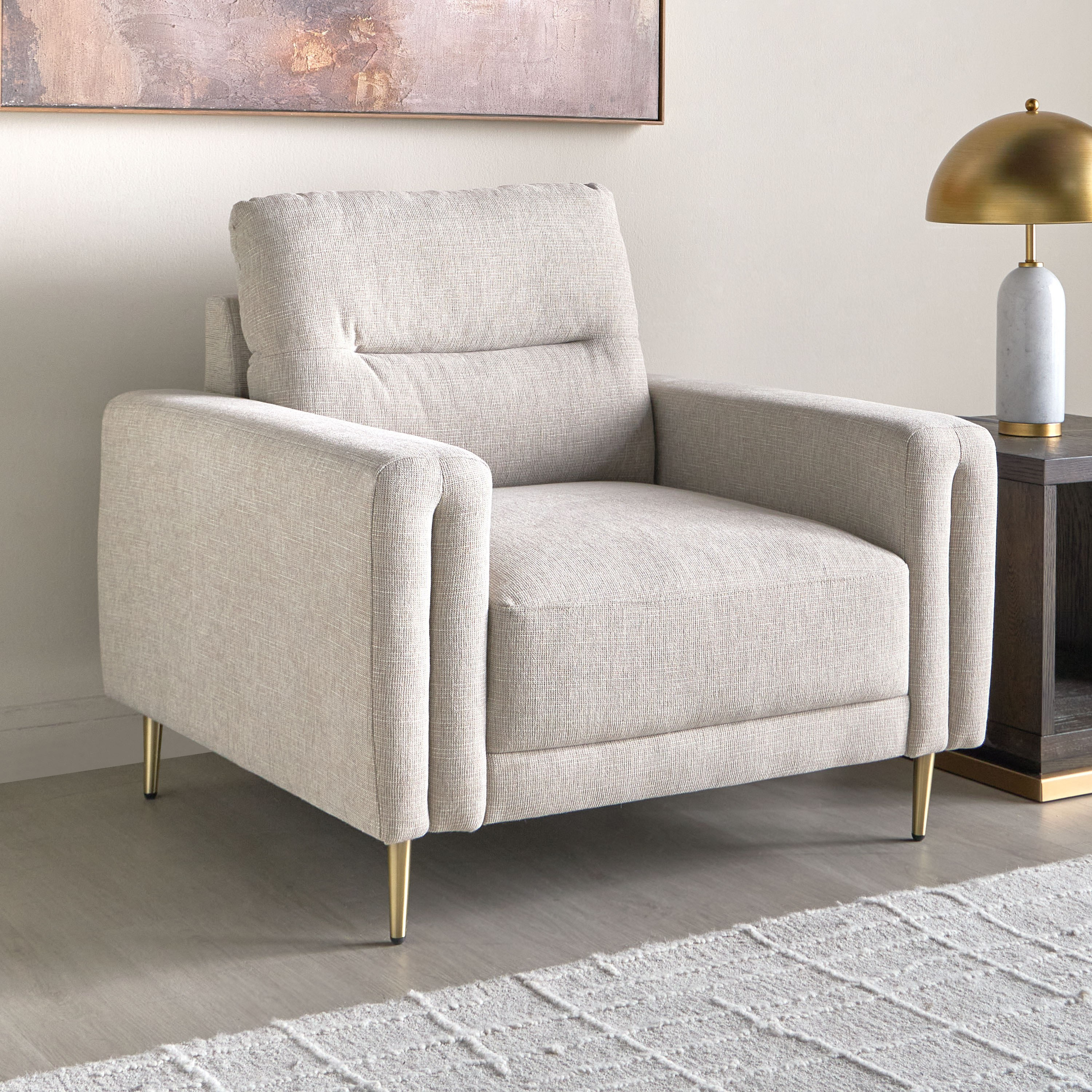 Maxim Fabric Armchair