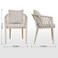 طقم طاولة سفرة للأماكن الخارجية بمقعدين وسطح سيراميك - ستارتفورد-furniture-outdoor-diningfurniture-image-2