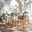 Roma 4-Seater Wooden Top Outdoor Dining Table-furniture-outdoor-diningfurniture-image-8