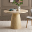 Calcaire 4-Seater Marble Top Outdoor Dining Table-furniture-outdoor-diningfurniture-image-1