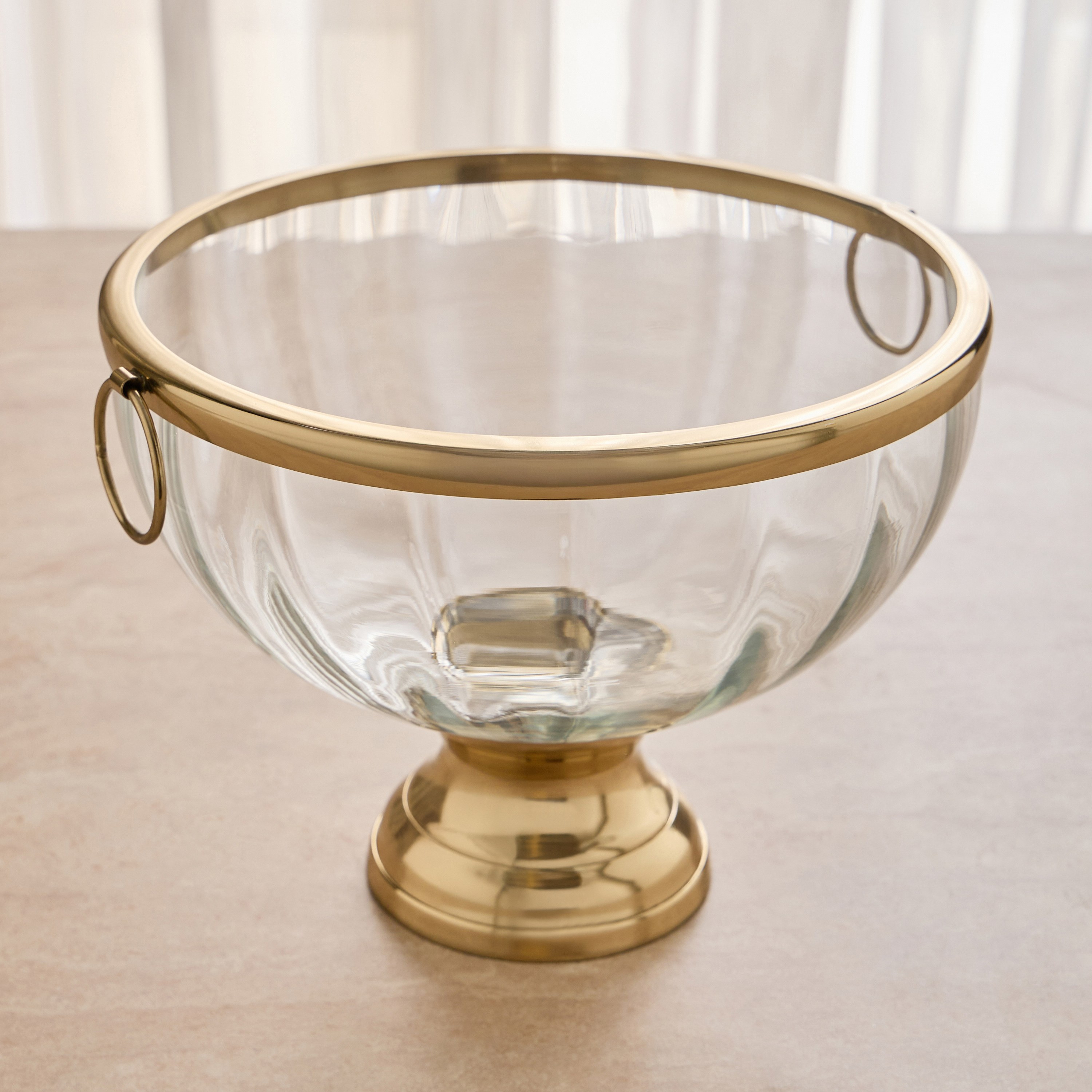 Terreno Glass Decorative Bowl-household-decor-vasesandbowls-image-1