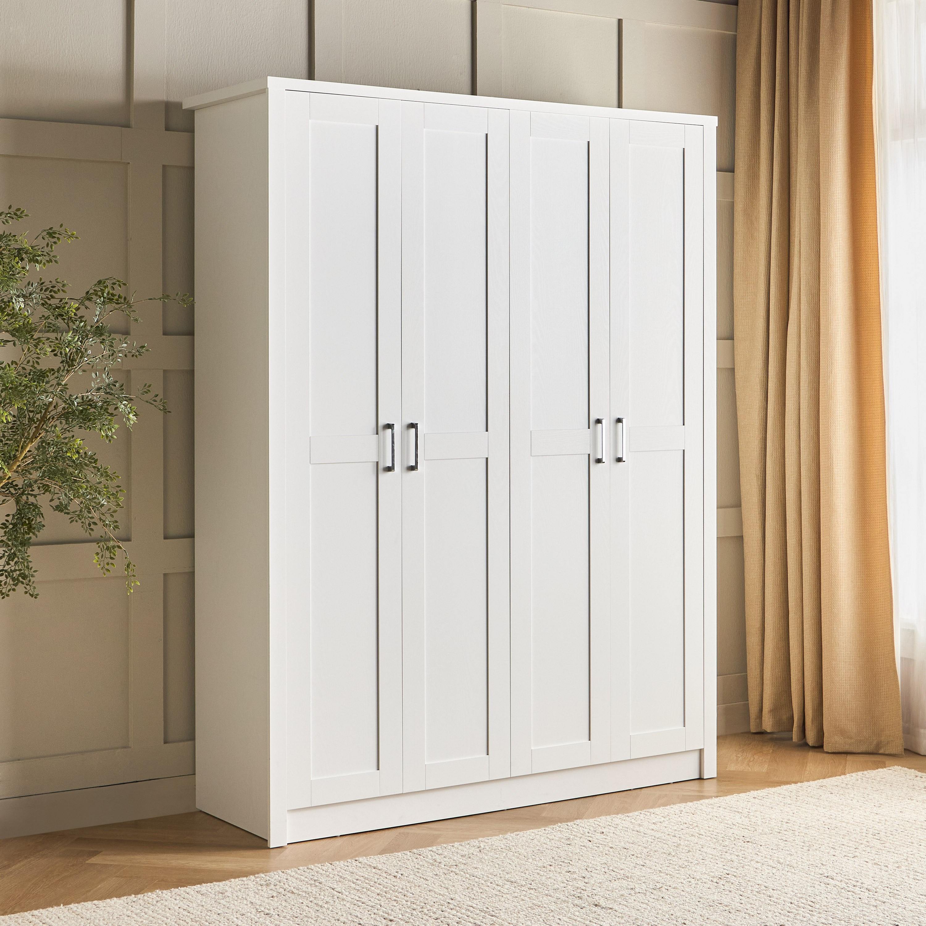 Lumi 4-Door Wardrobe