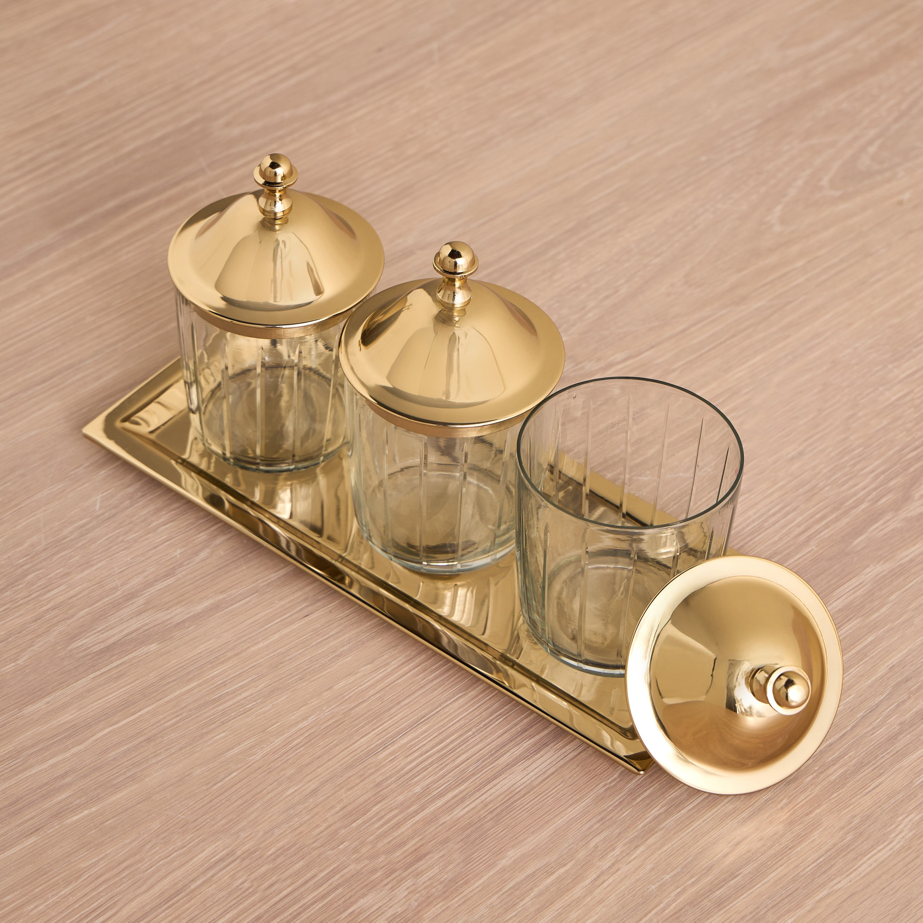 Terreno 4-Piece Jar and Tray Set-household-decor-boxesandtrays-image-2