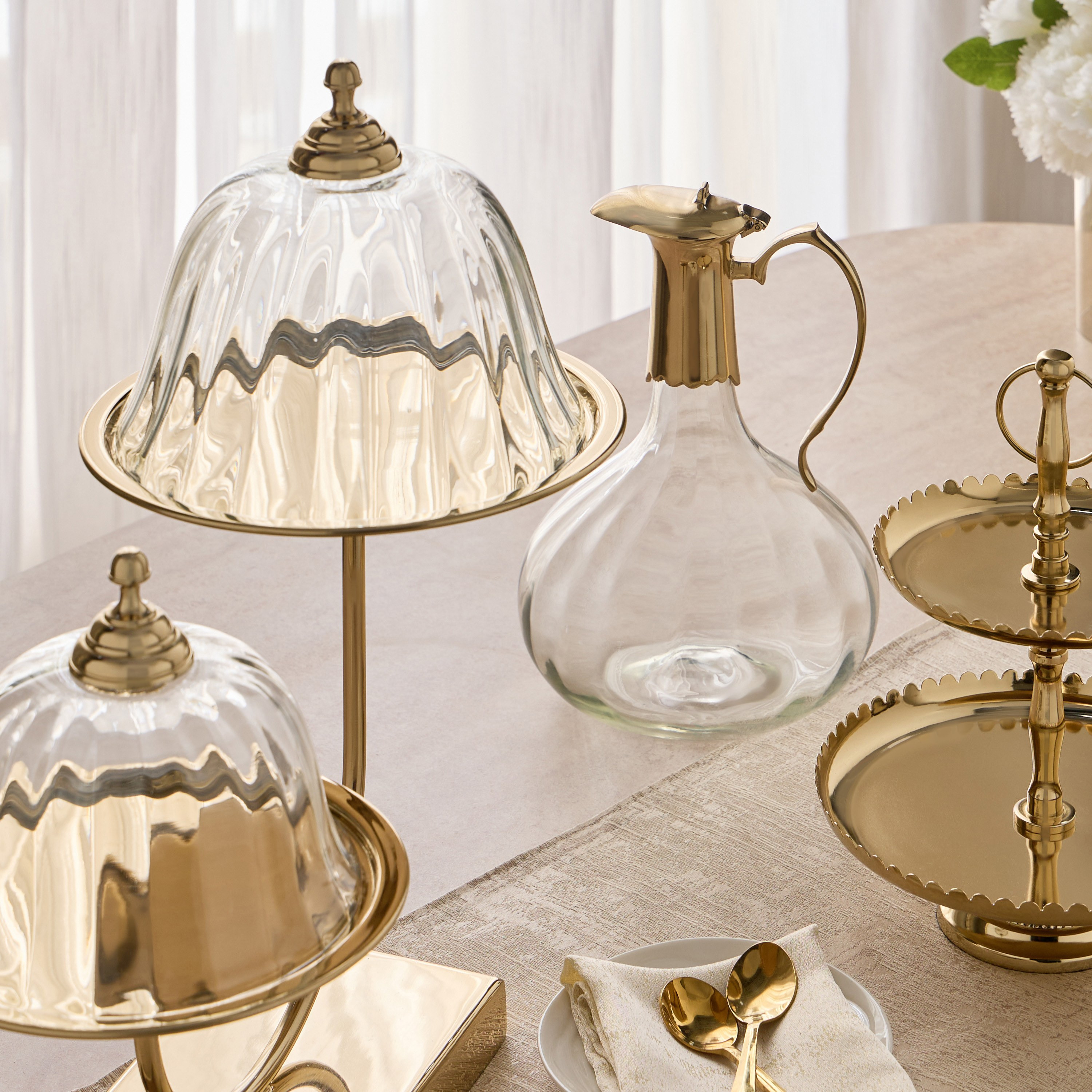 حامل كيك بطابقين - تيرينو-household-dining-serveware-cakestands-image-3