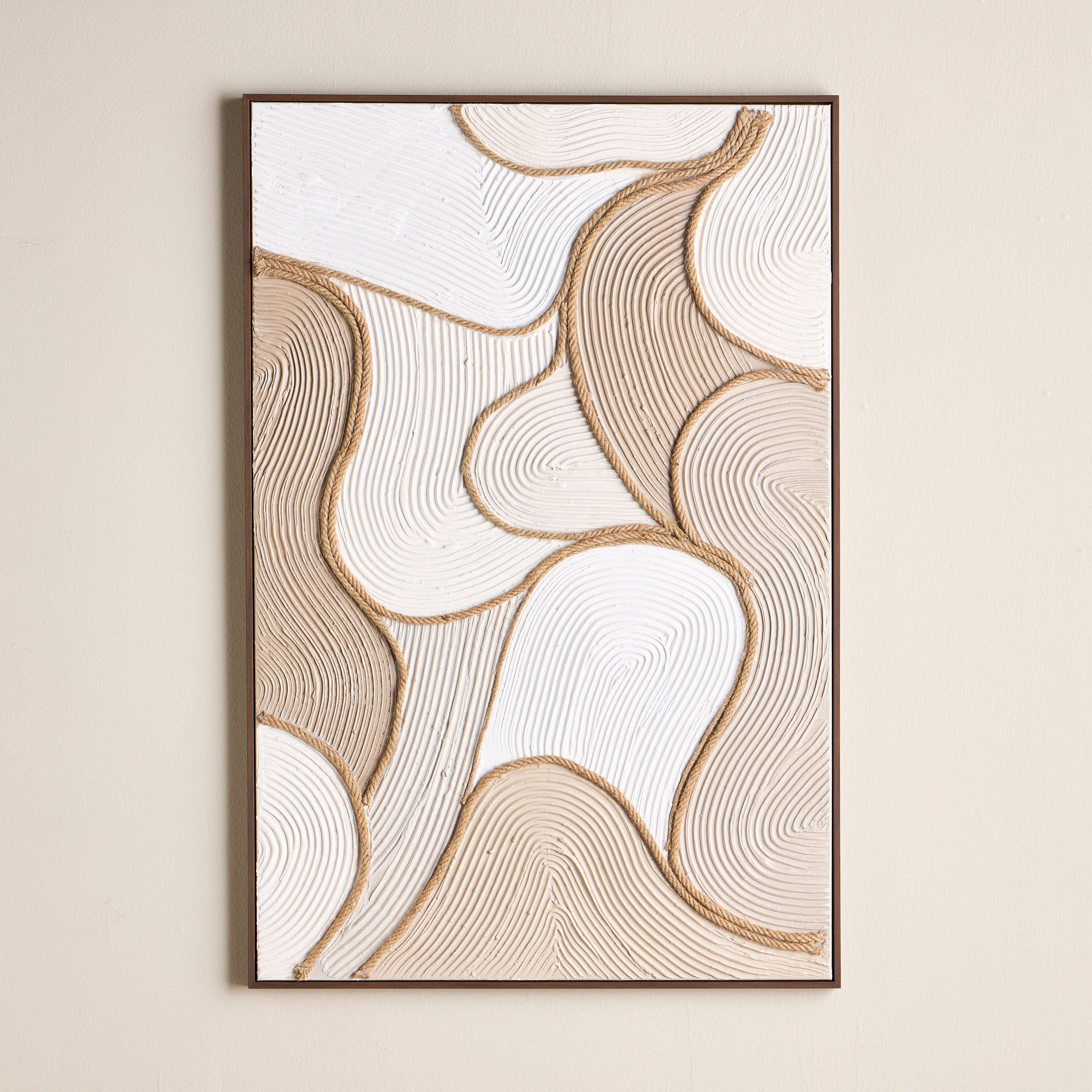 Clea Framed Canvas Wall Art - 80x120 cm-household-walldecorandmirrors-wallart-image-1