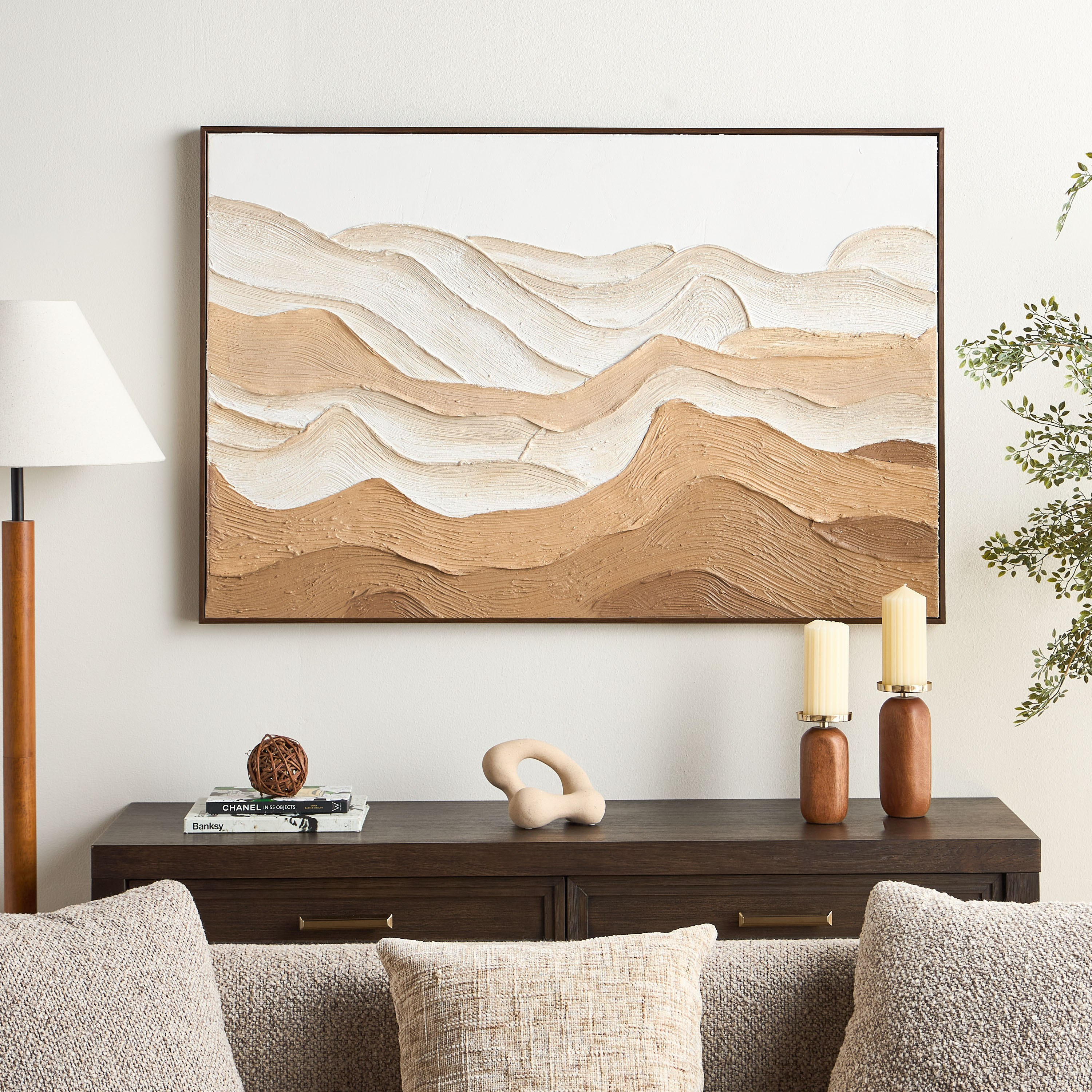 Keres Framed Canvas Wall Art - 120x80 cm-household-walldecorandmirrors-wallart-image-4