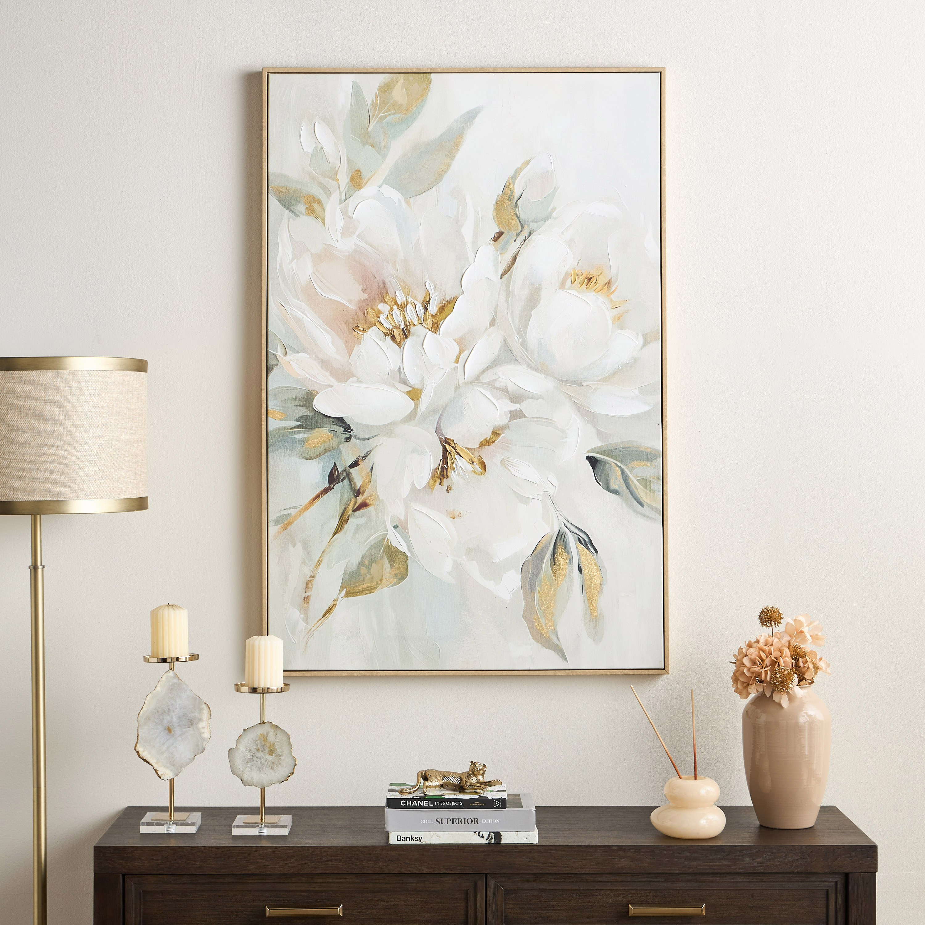 Borgan Framed Canvas Wall Art - 80x120 cm-household-walldecorandmirrors-wallart-image-3