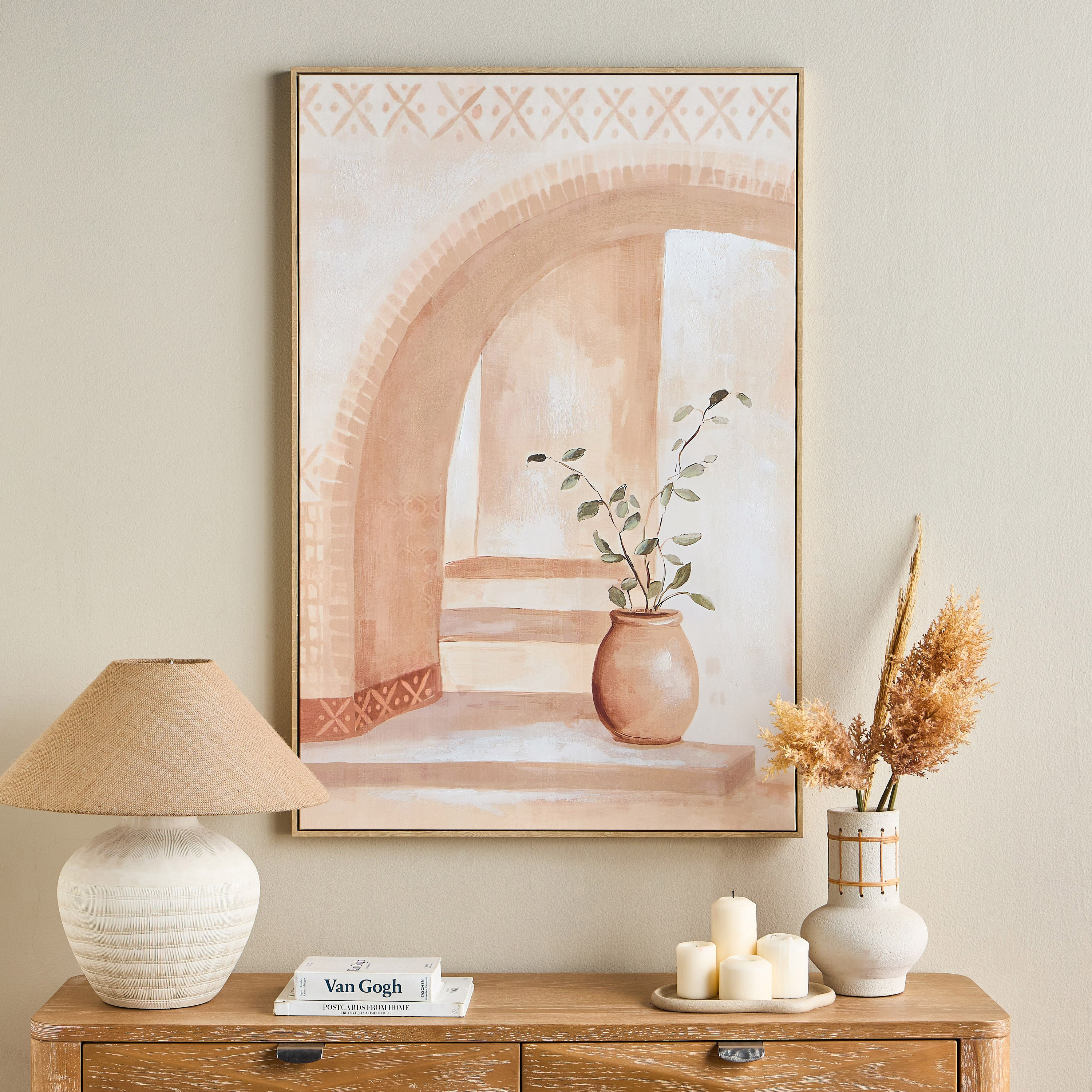 Tarva Framed Canvas Wall Art - 80x120 cm-household-walldecorandmirrors-wallart-image-3
