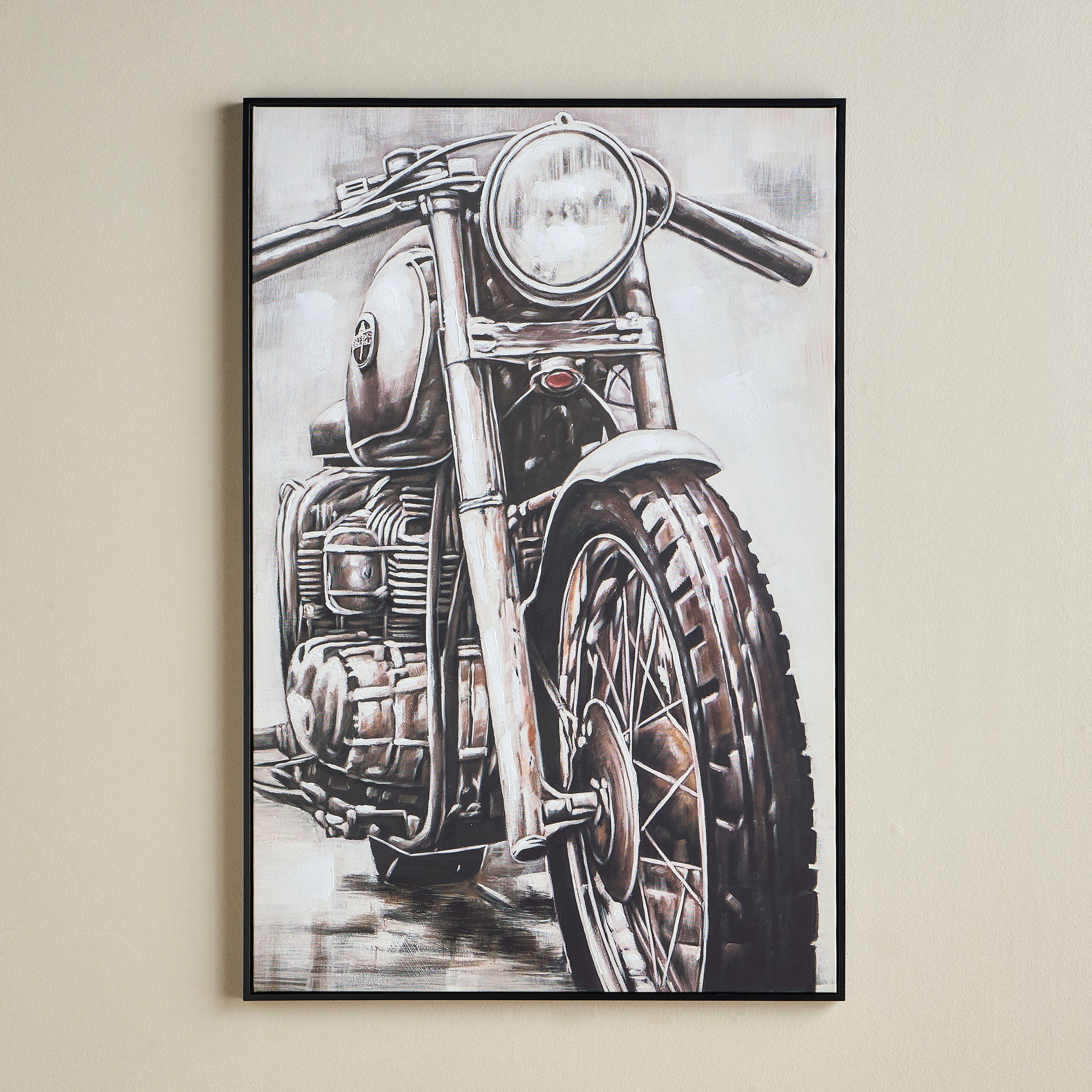 Skorpa Framed Canvas Wall Art - 80x120 cm