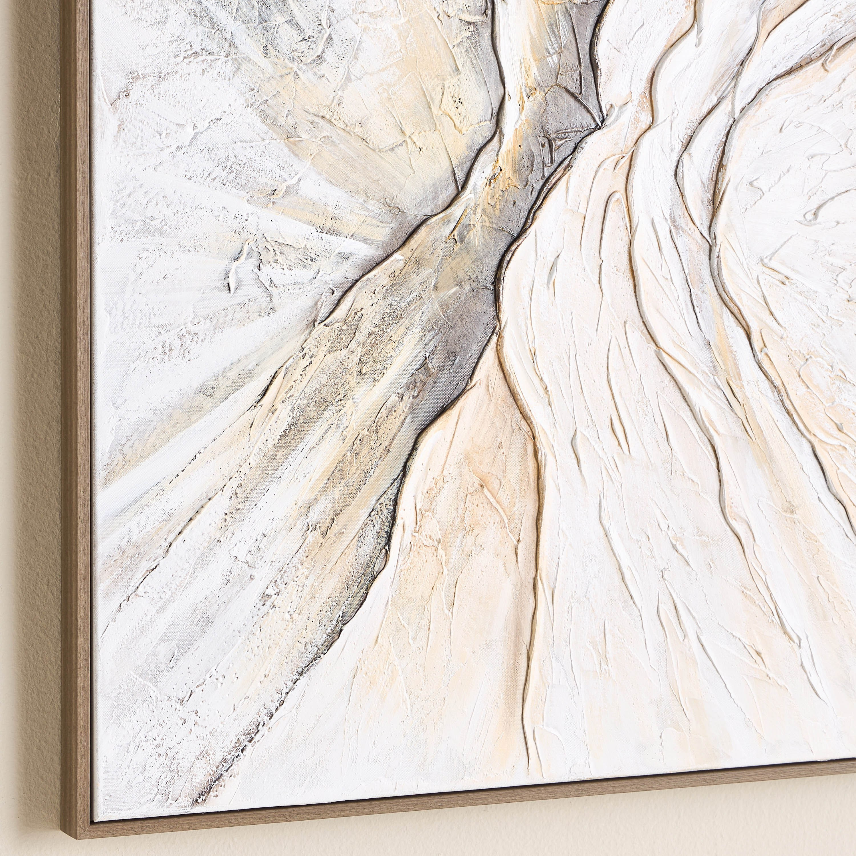 Tosia Framed Oil Painting Canvas Wall Art - 80x80 cm-household-walldecorandmirrors-wallart-image-2