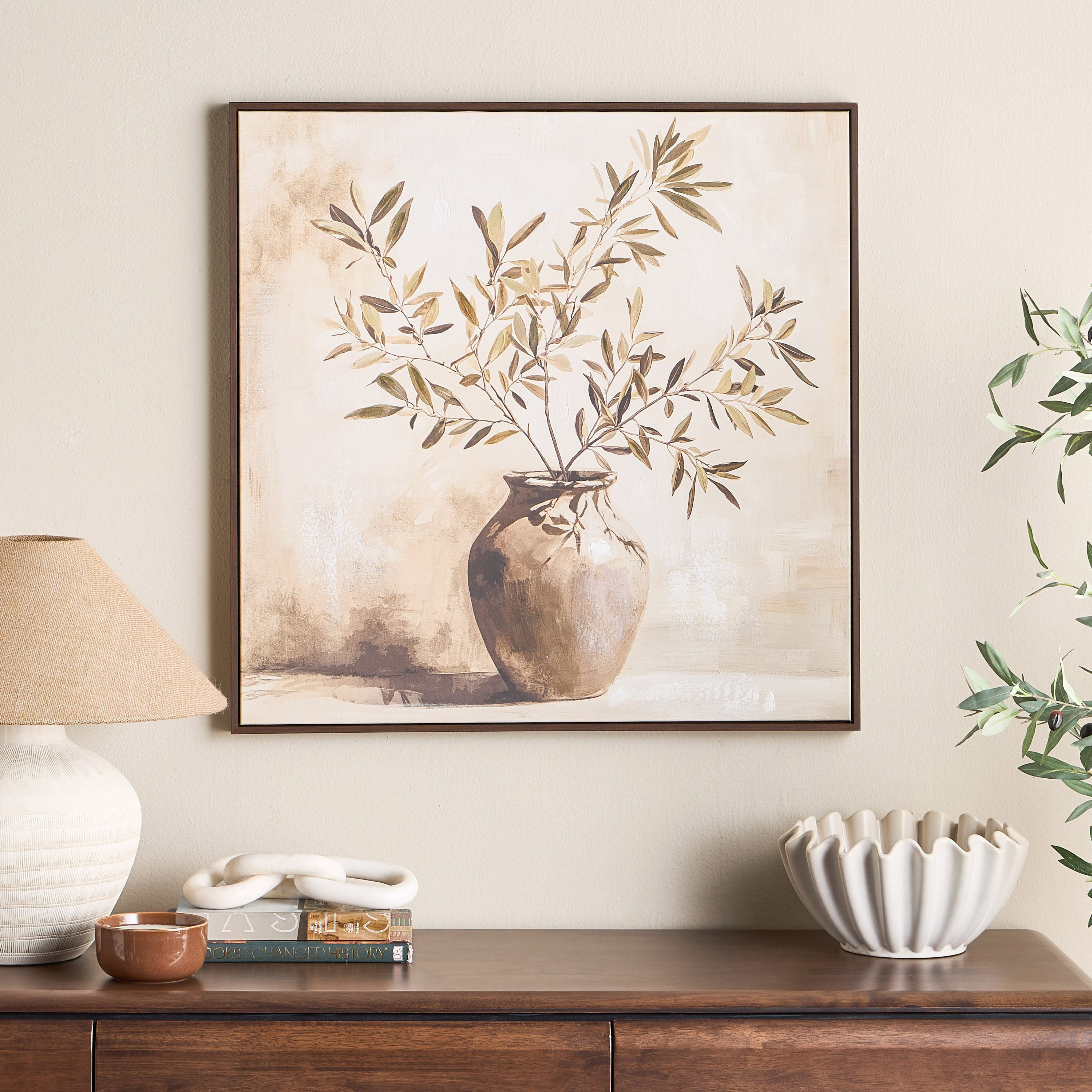 Mayen Framed Canvas Wall Art - 80x80 cm-household-walldecorandmirrors-wallart-image-3