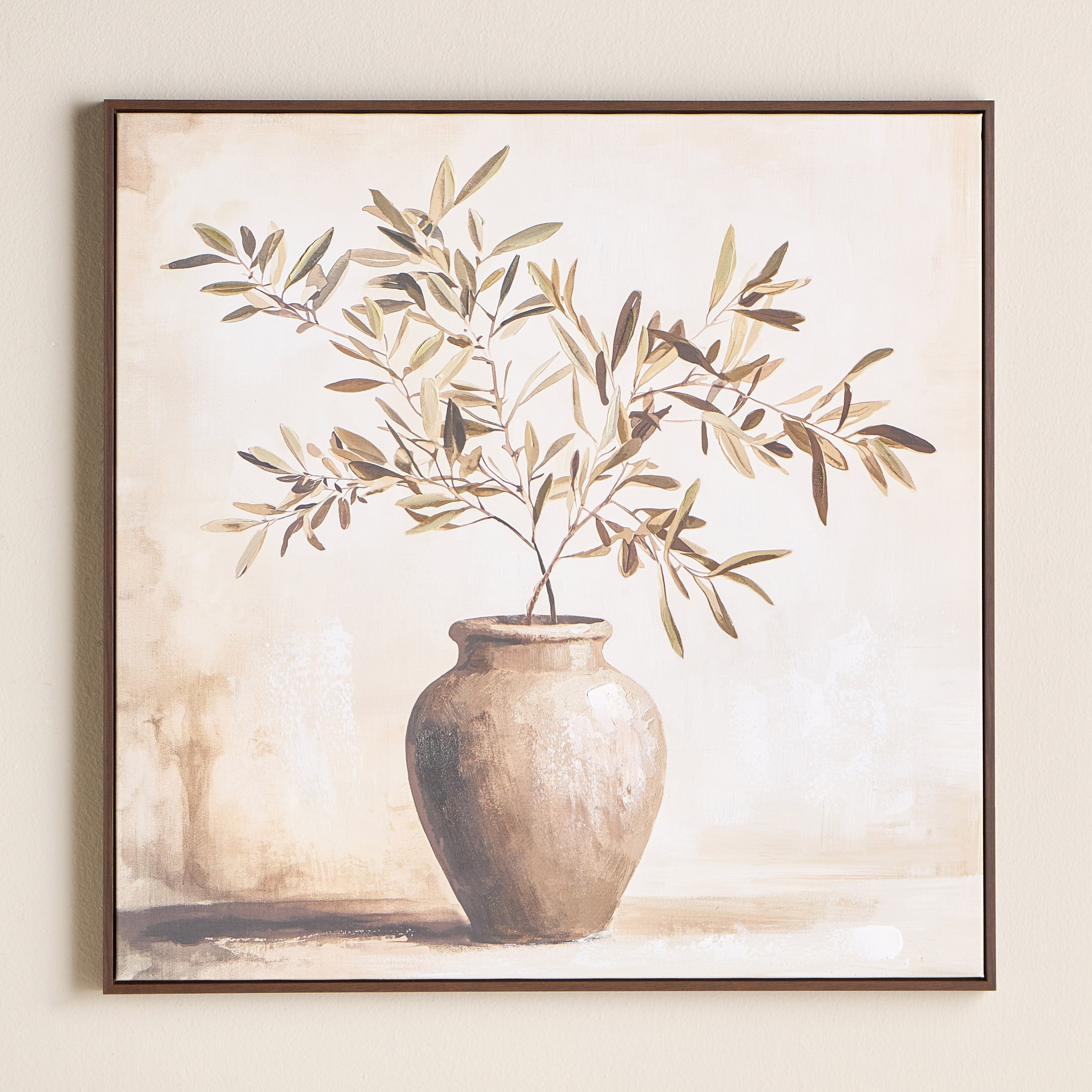 Huglo Framed Canvas Wall Art - 80x80 cm-household-walldecorandmirrors-wallart-image-1