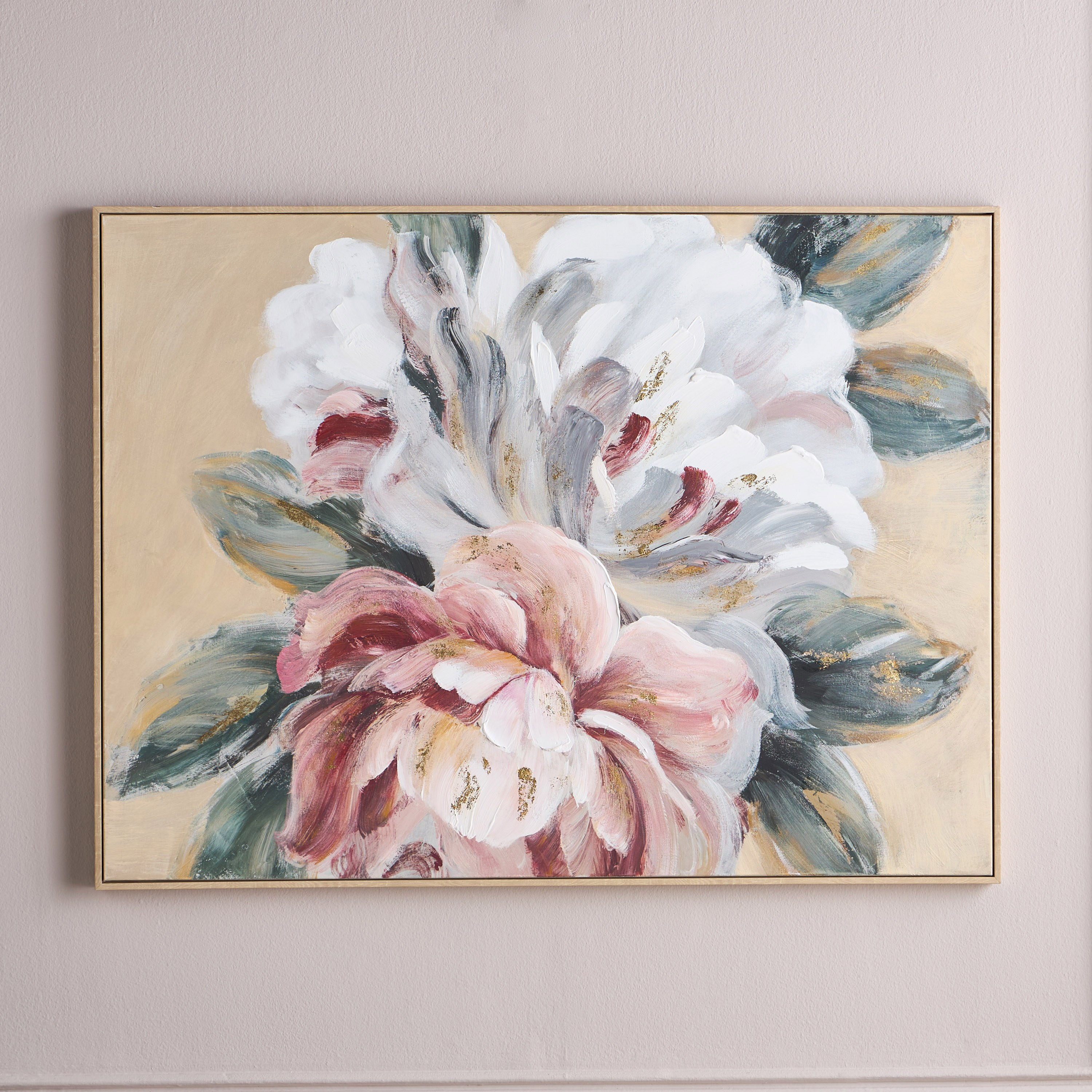 زينة حائط كانفاس مؤطرة - ليكسا - 120×90 سم-household-walldecorandmirrors-wallart-image-1