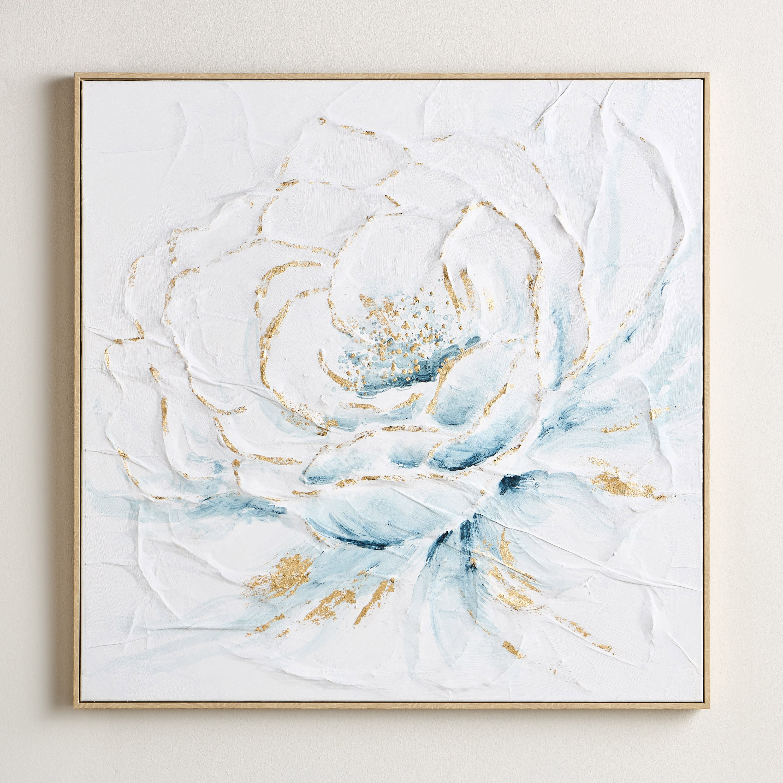 Bessy Framed Canvas Wall Art - 100x100 cm-household-walldecorandmirrors-wallart-image-1