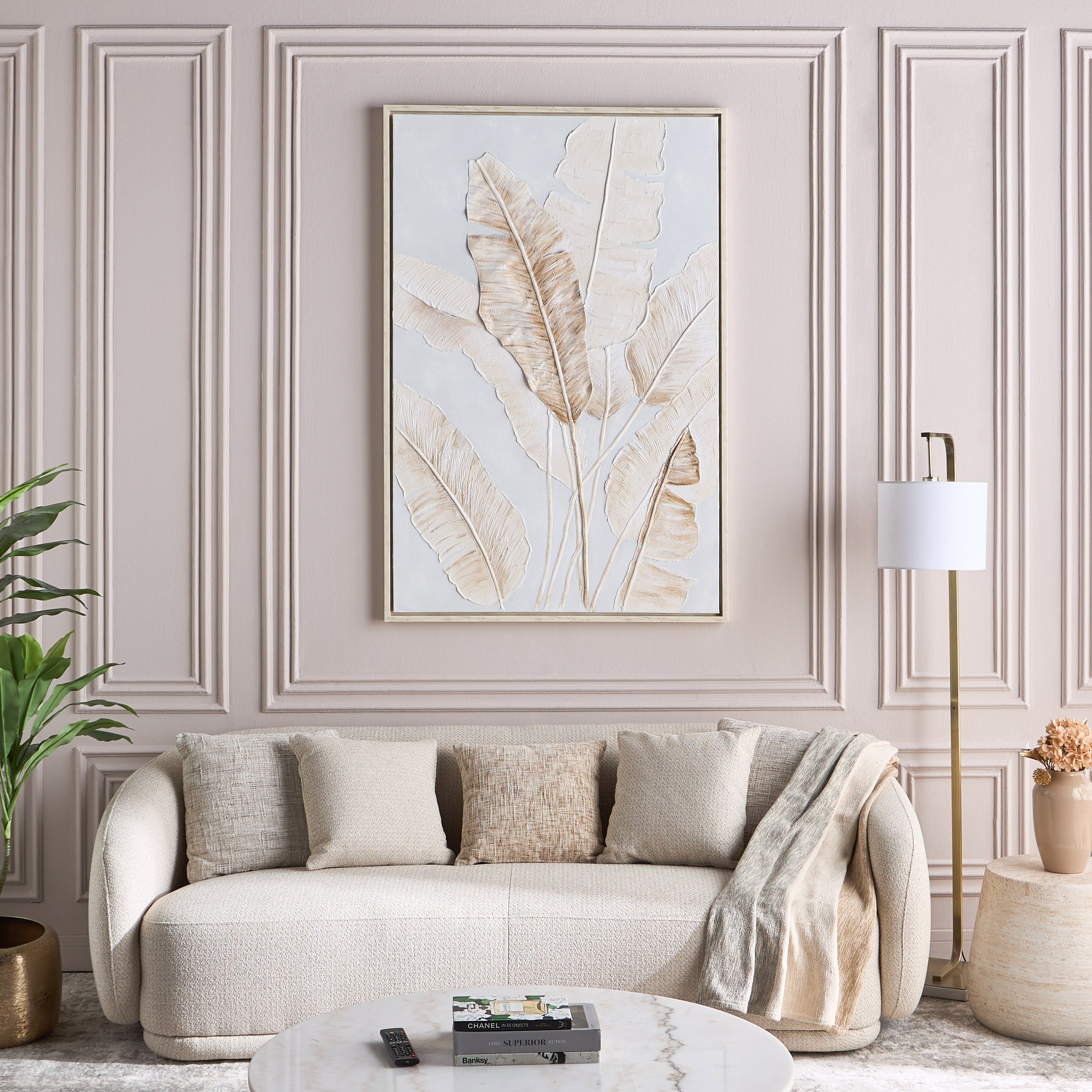 Nerice Oil Painting Framed Canvas Wall Art - 100x150 cm-household-walldecorandmirrors-wallart-image-3