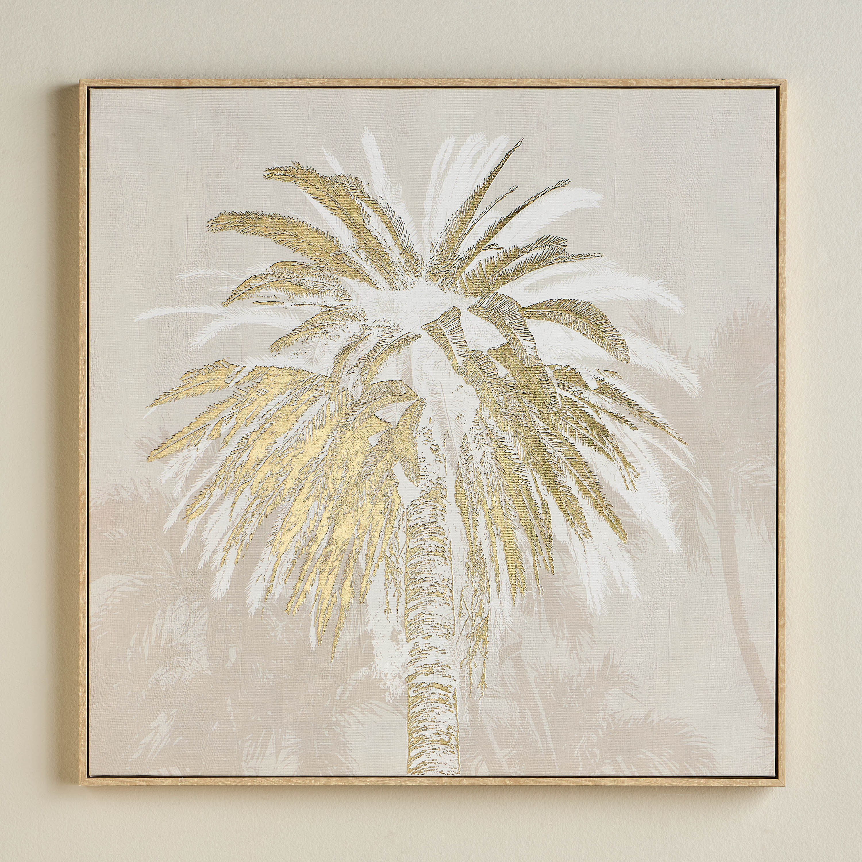 Isidora Framed Canvas Wall Art - 83x83 cm