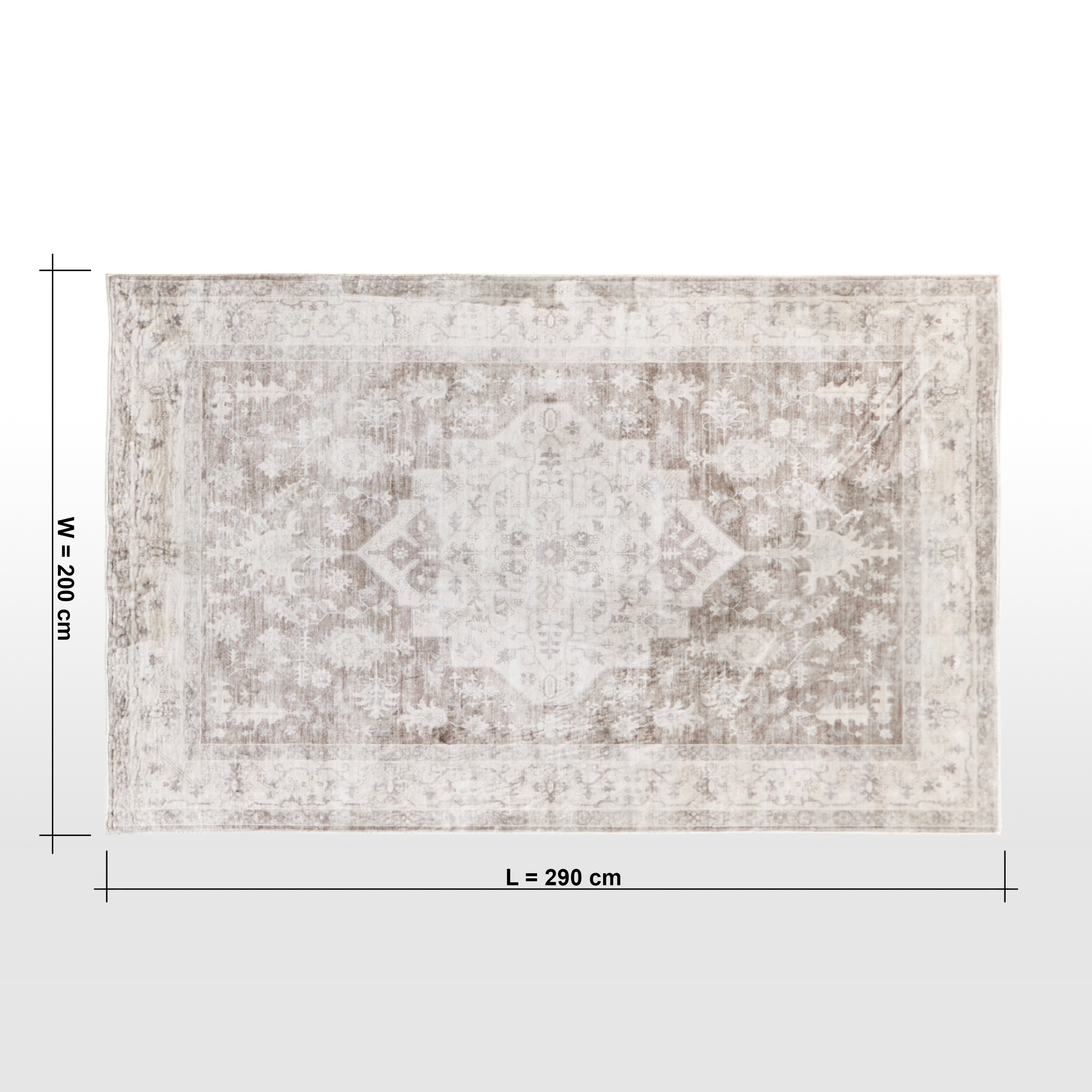Freda Printed Rug - 200x290 cm-household-rugsandcarpets-rugs-image-6